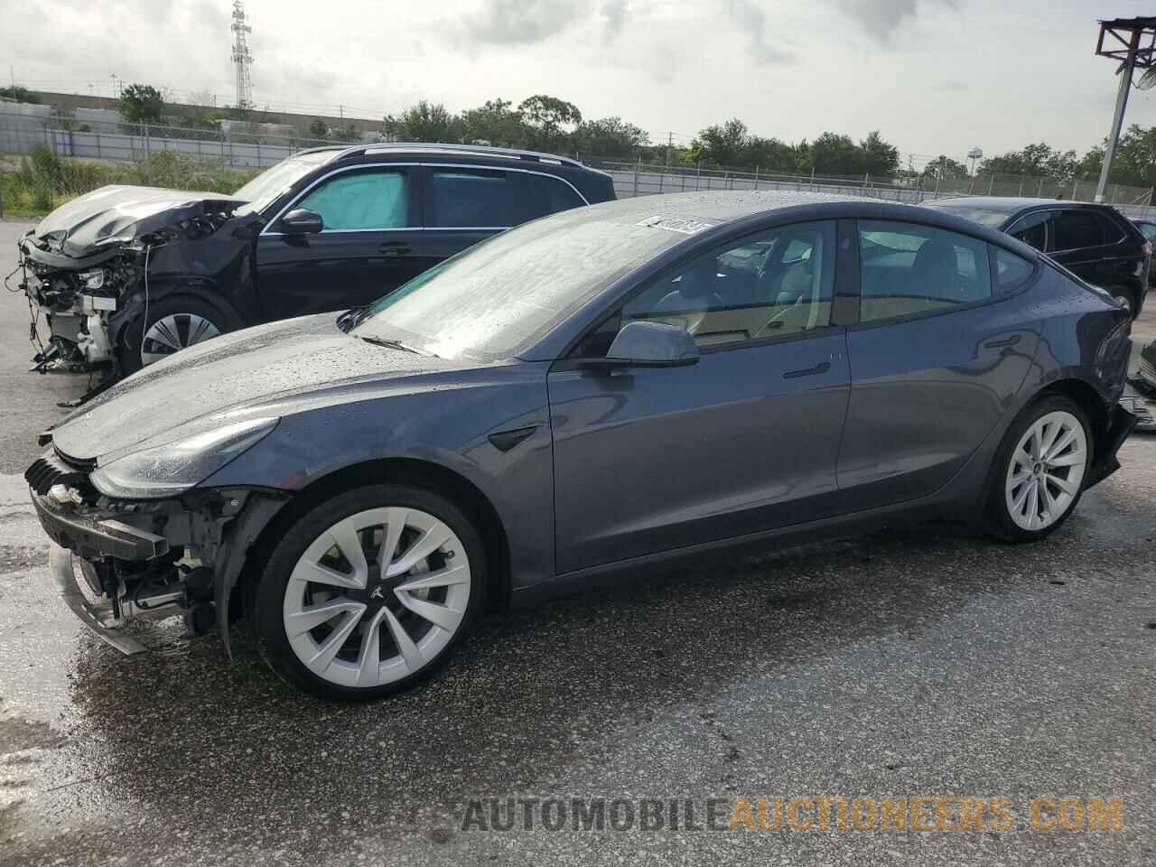 5YJ3E1EA0NF371786 TESLA MODEL 3 2022