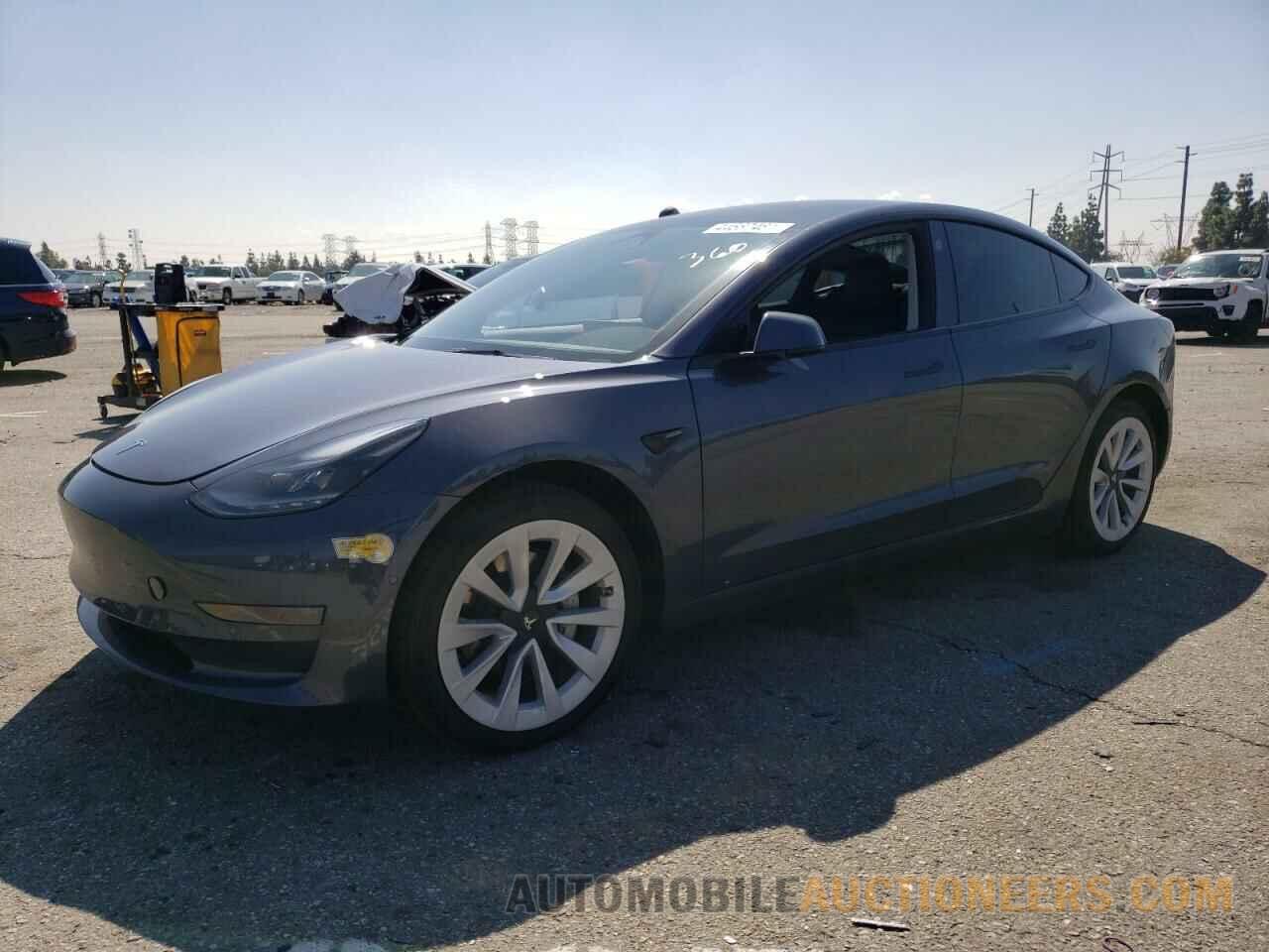 5YJ3E1EA0NF376213 TESLA MODEL 3 2022