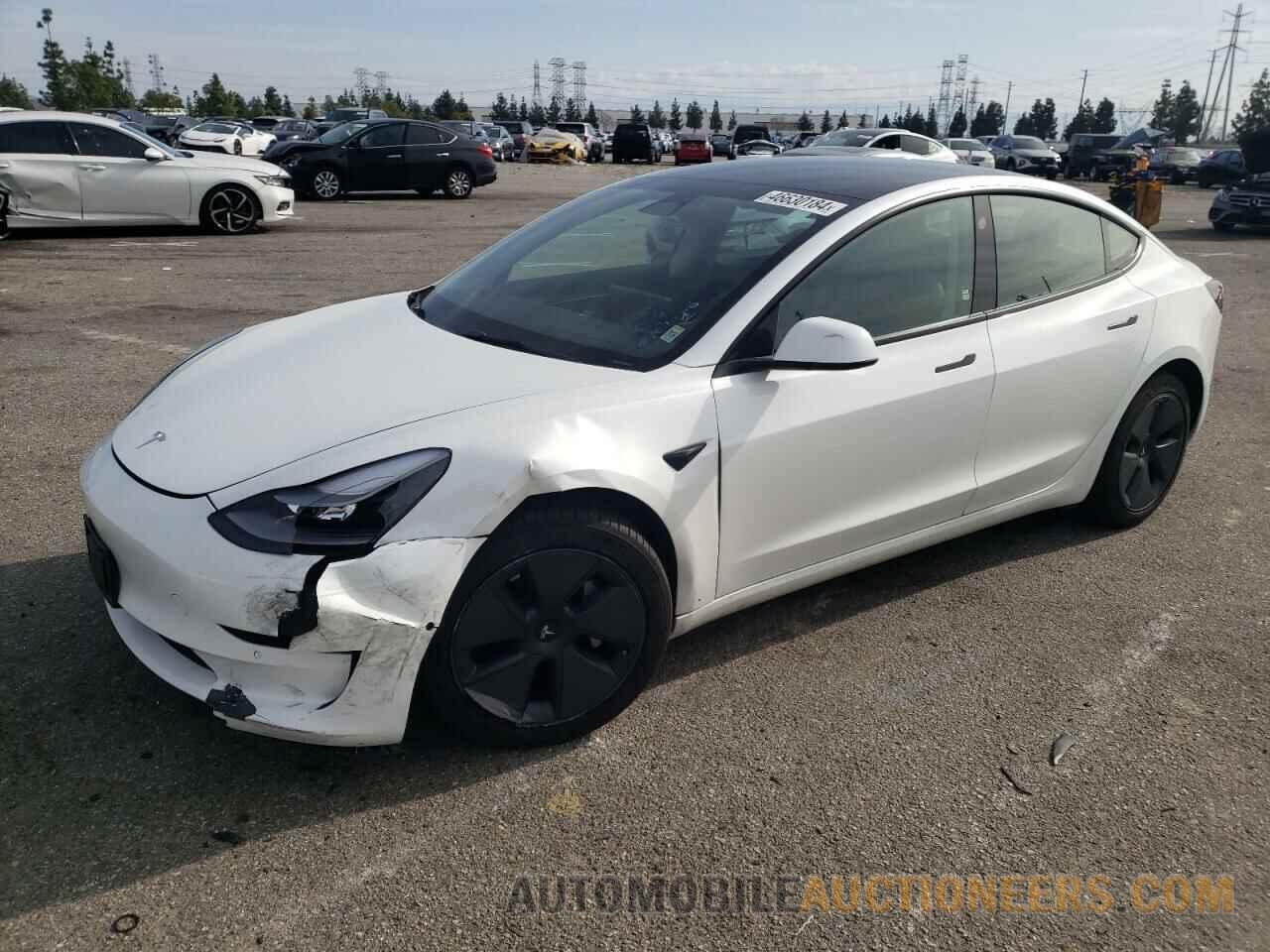 5YJ3E1EA0NF376373 TESLA MODEL 3 2022