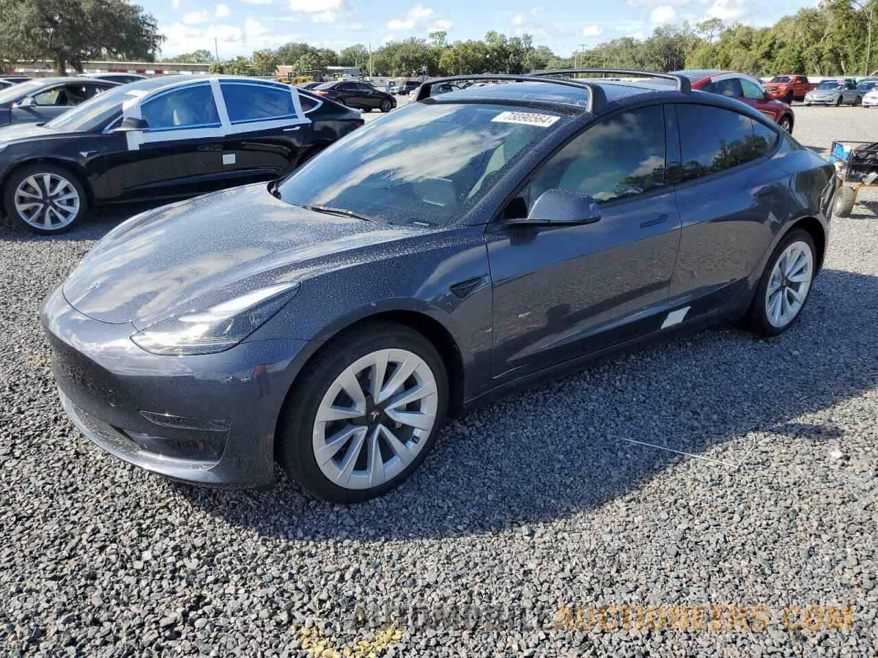 5YJ3E1EA0PF383004 TESLA MODEL 3 2023