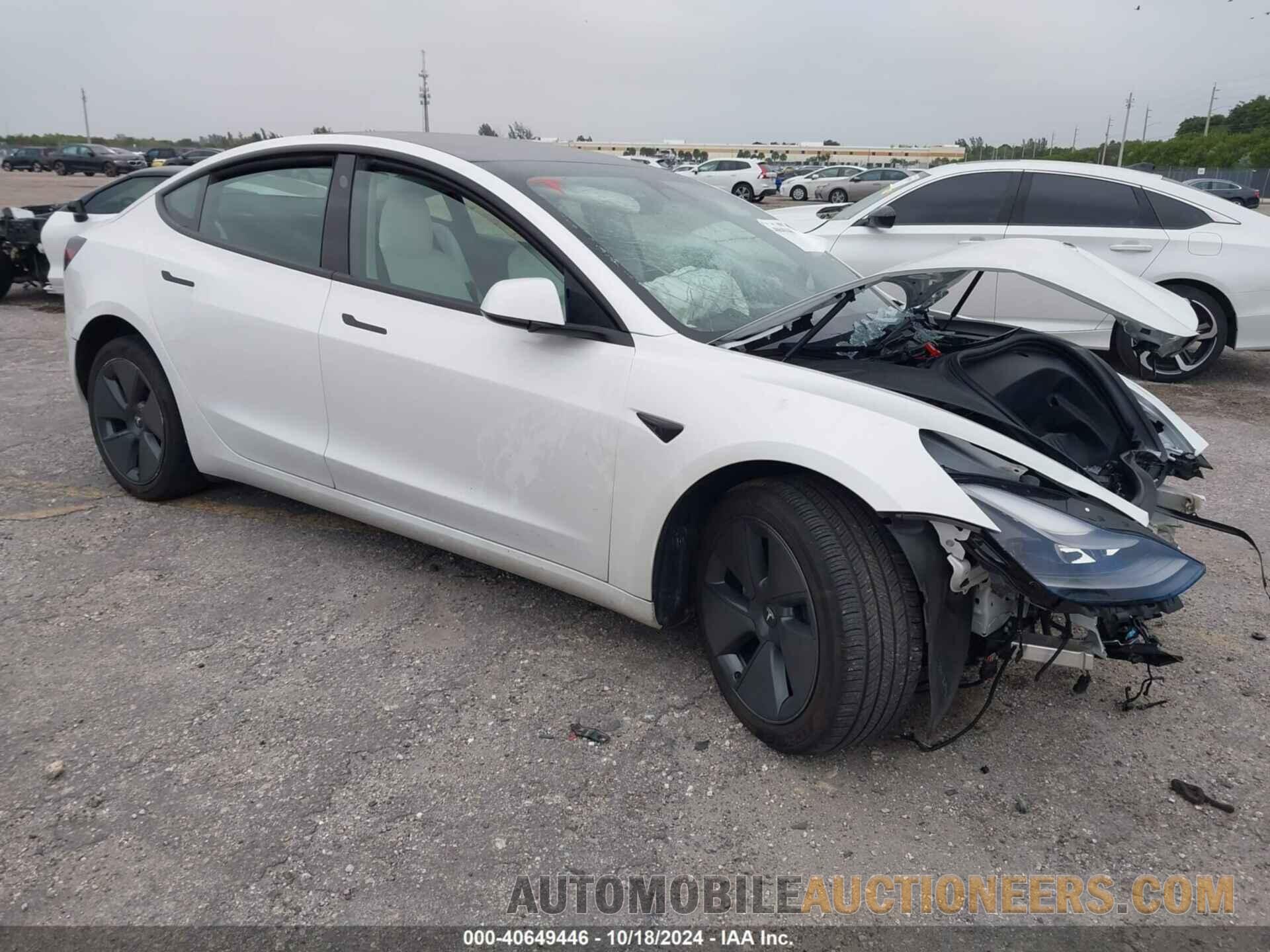 5YJ3E1EA0PF383634 TESLA MODEL 3 2023