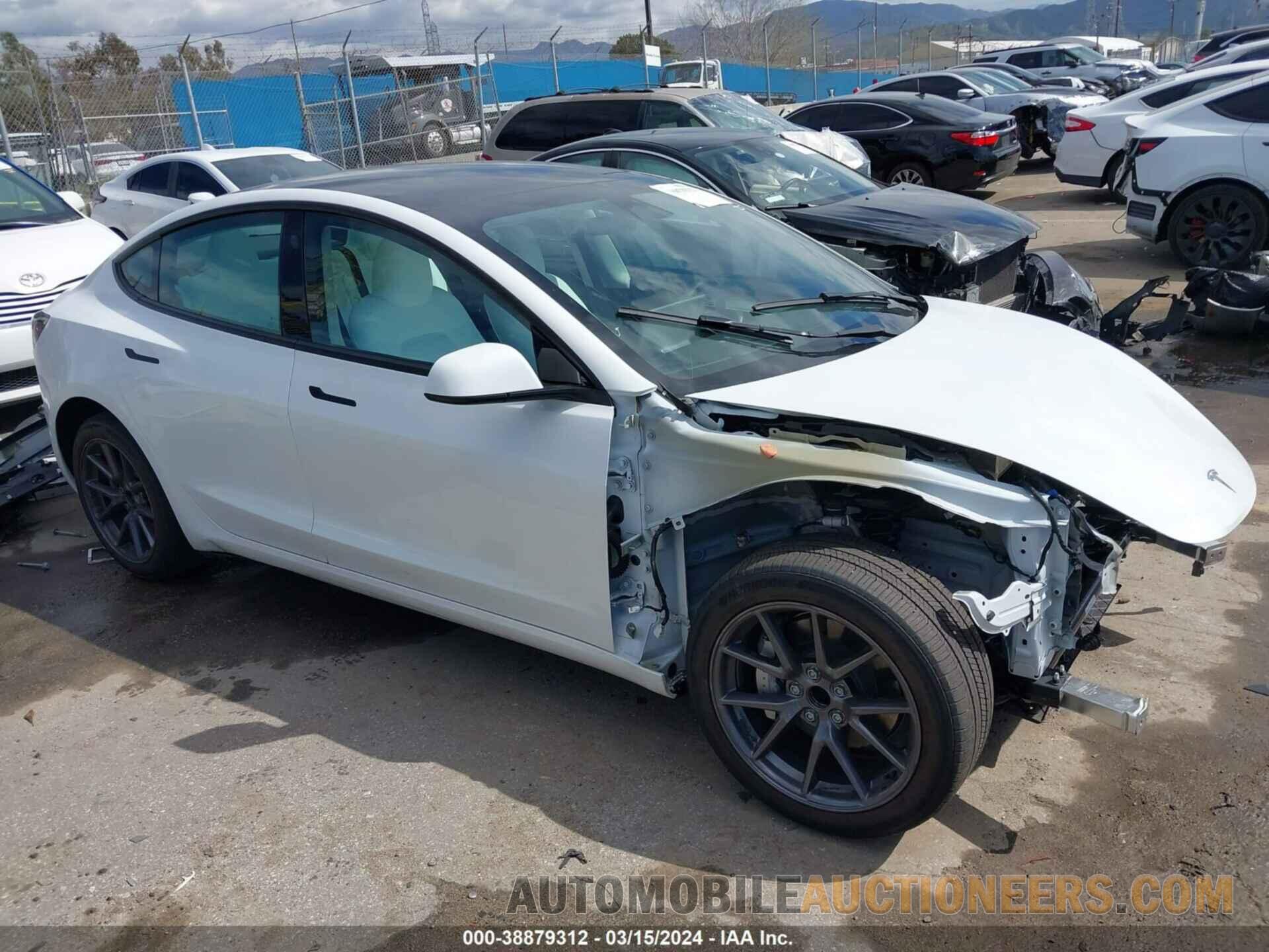 5YJ3E1EA0PF660668 TESLA MODEL 3 2023