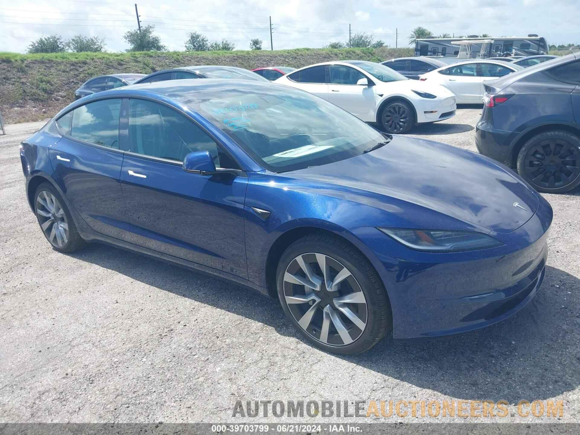 5YJ3E1EA0RF749448 TESLA MODEL 3 2024