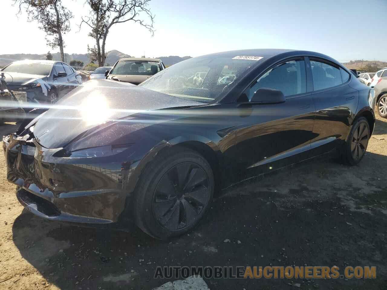 5YJ3E1EA0SF883754 TESLA MODEL 3 2025