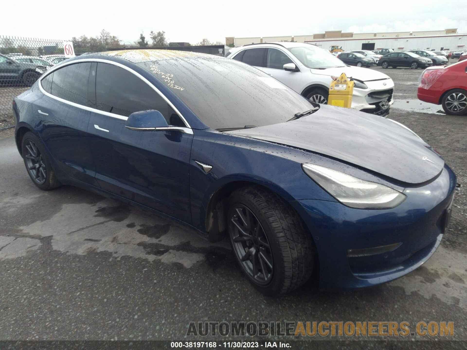 5YJ3E1EA1KF299573 TESLA MODEL 3 2019