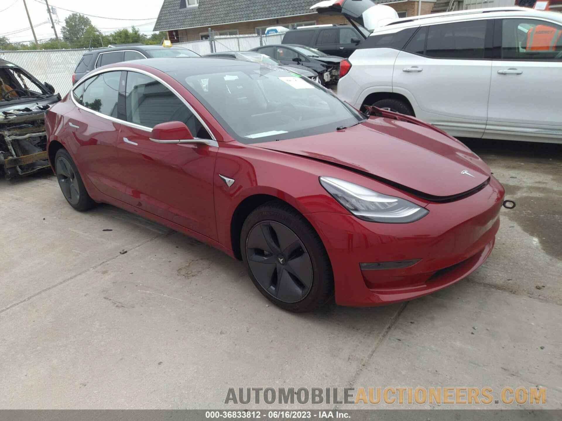 5YJ3E1EA1KF396563 TESLA MODEL 3 2019