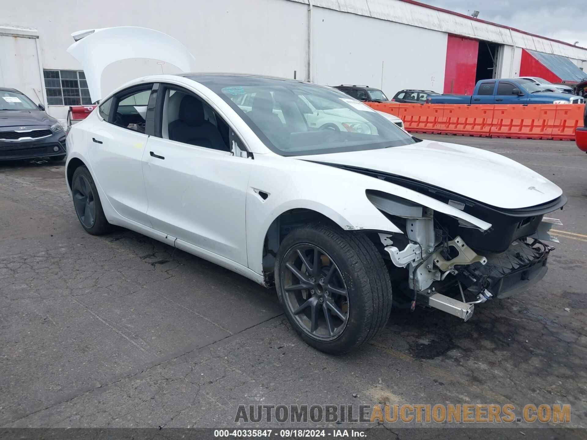 5YJ3E1EA1KF412258 TESLA MODEL 3 2019