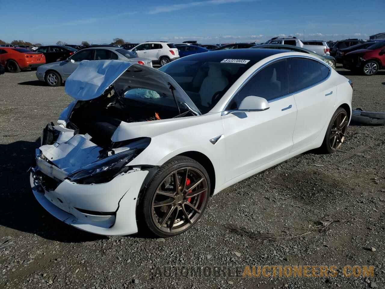 5YJ3E1EA1KF431778 TESLA MODEL 3 2019