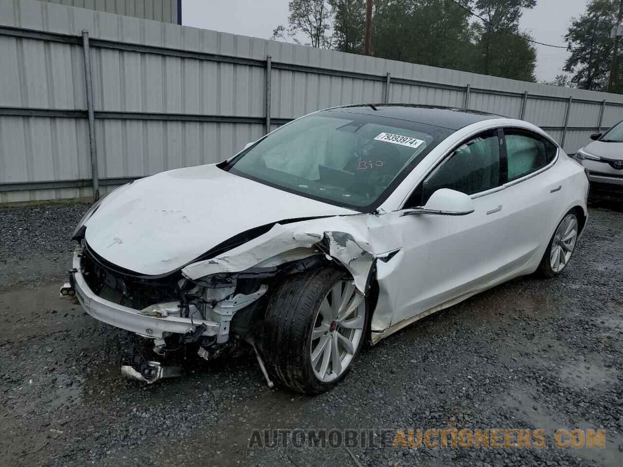 5YJ3E1EA1KF466479 TESLA MODEL 3 2019