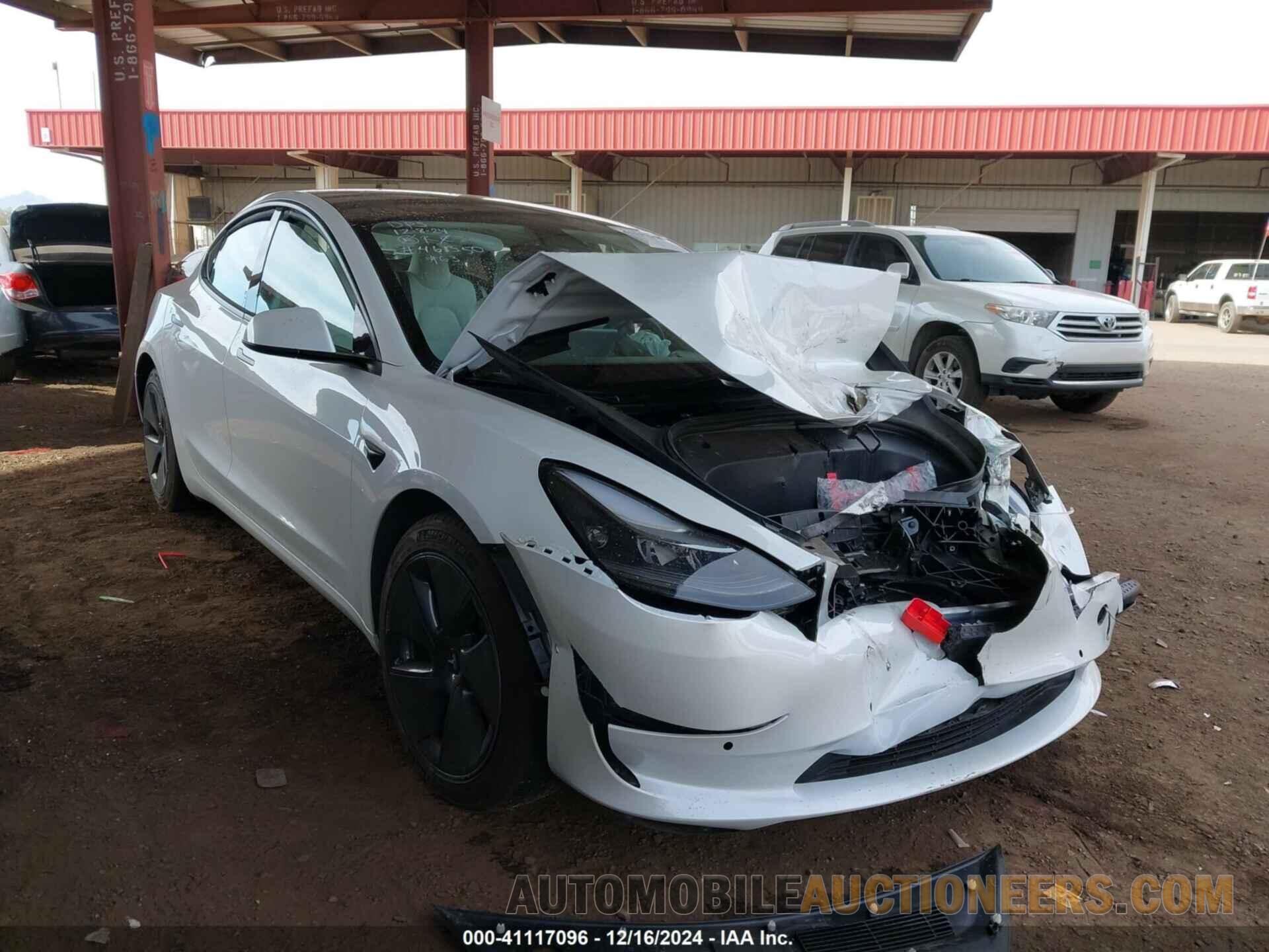 5YJ3E1EA1MF019041 TESLA MODEL 3 2021