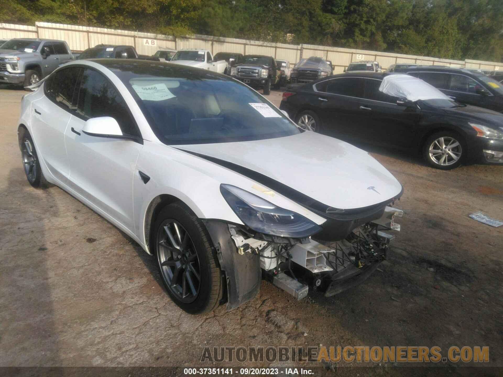 5YJ3E1EA1MF031111 TESLA MODEL 3 2021