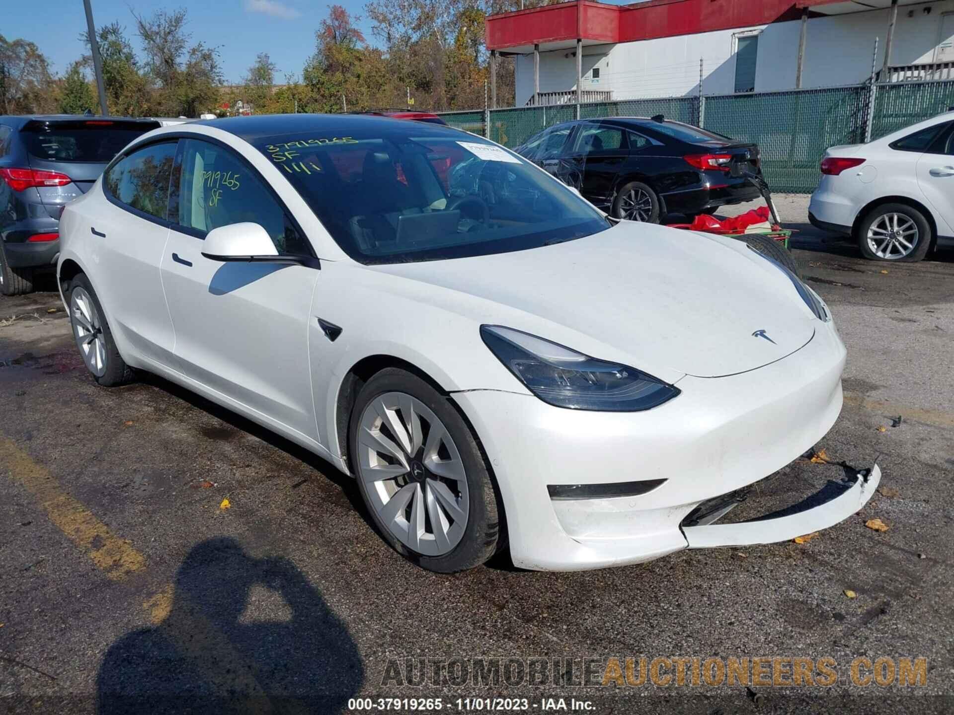 5YJ3E1EA1MF041959 TESLA MODEL 3 2021