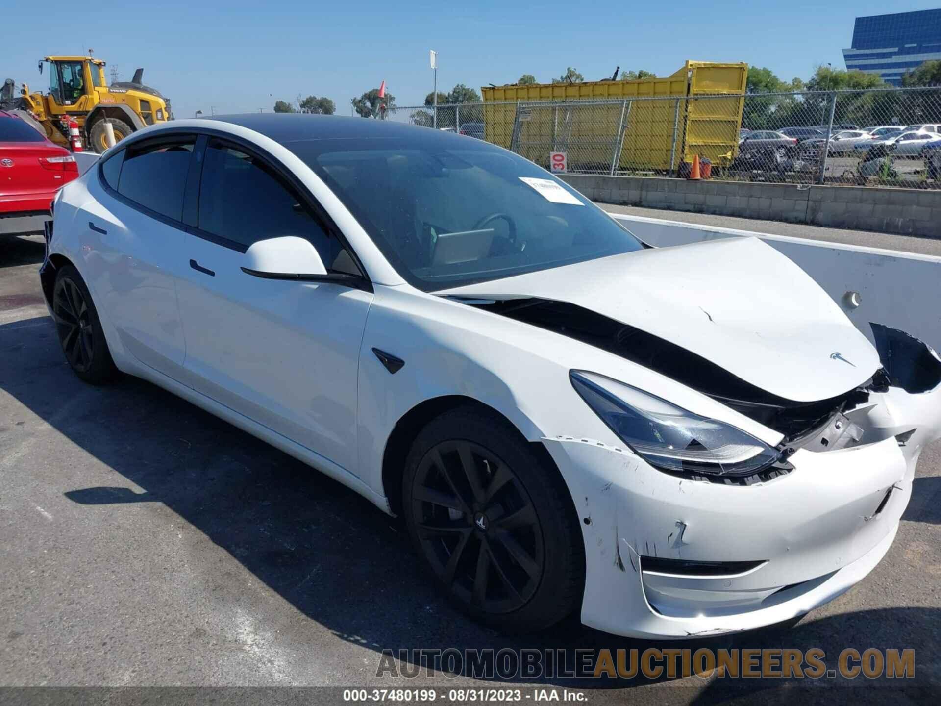 5YJ3E1EA1MF042044 TESLA MODEL 3 2021