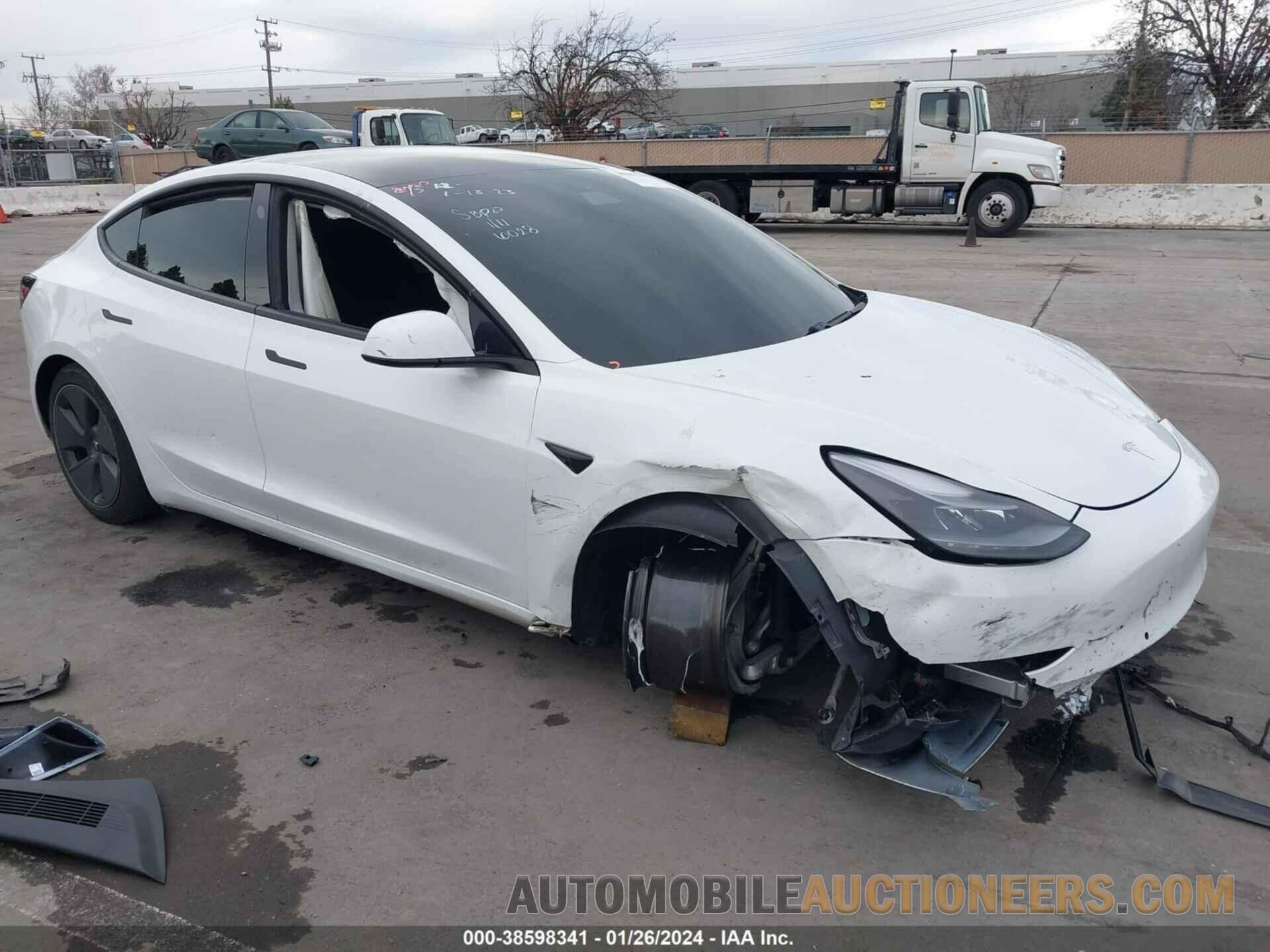 5YJ3E1EA1MF046028 TESLA MODEL 3 2021