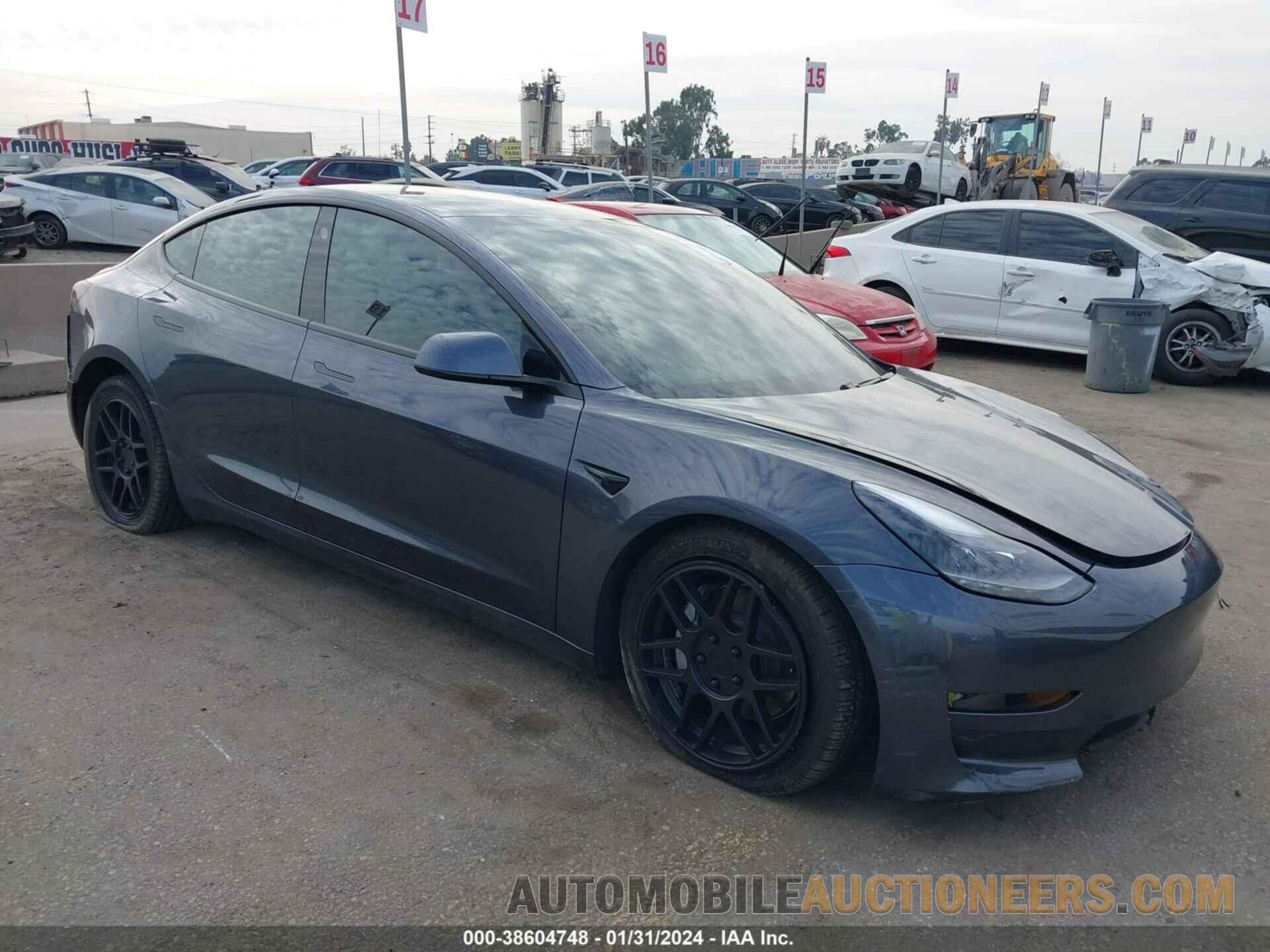 5YJ3E1EA1MF052167 TESLA MODEL 3 2021