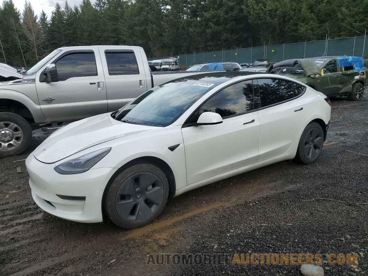 5YJ3E1EA1MF053092 TESLA MODEL 3 2021