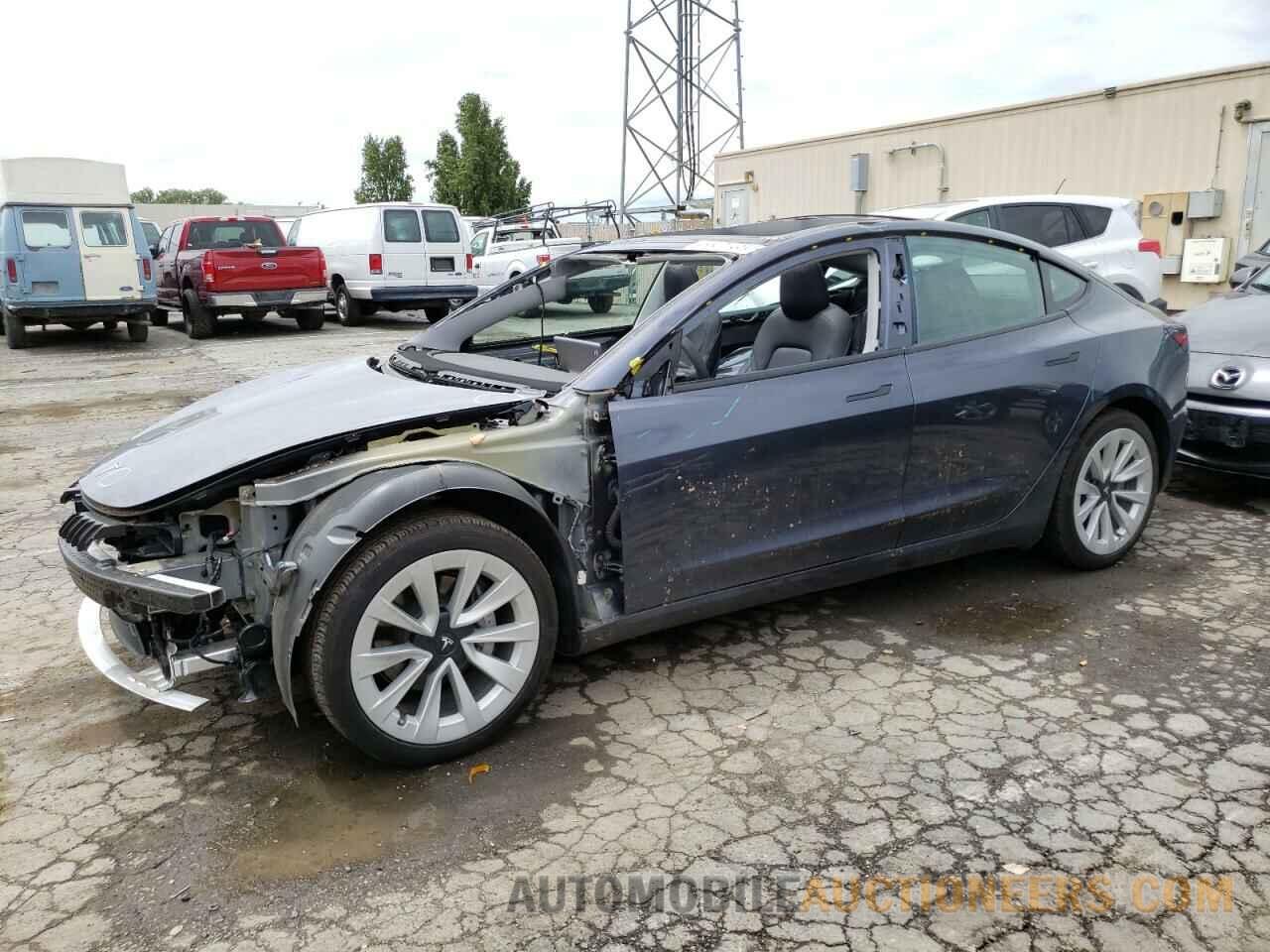 5YJ3E1EA1MF057742 TESLA MODEL 3 2021