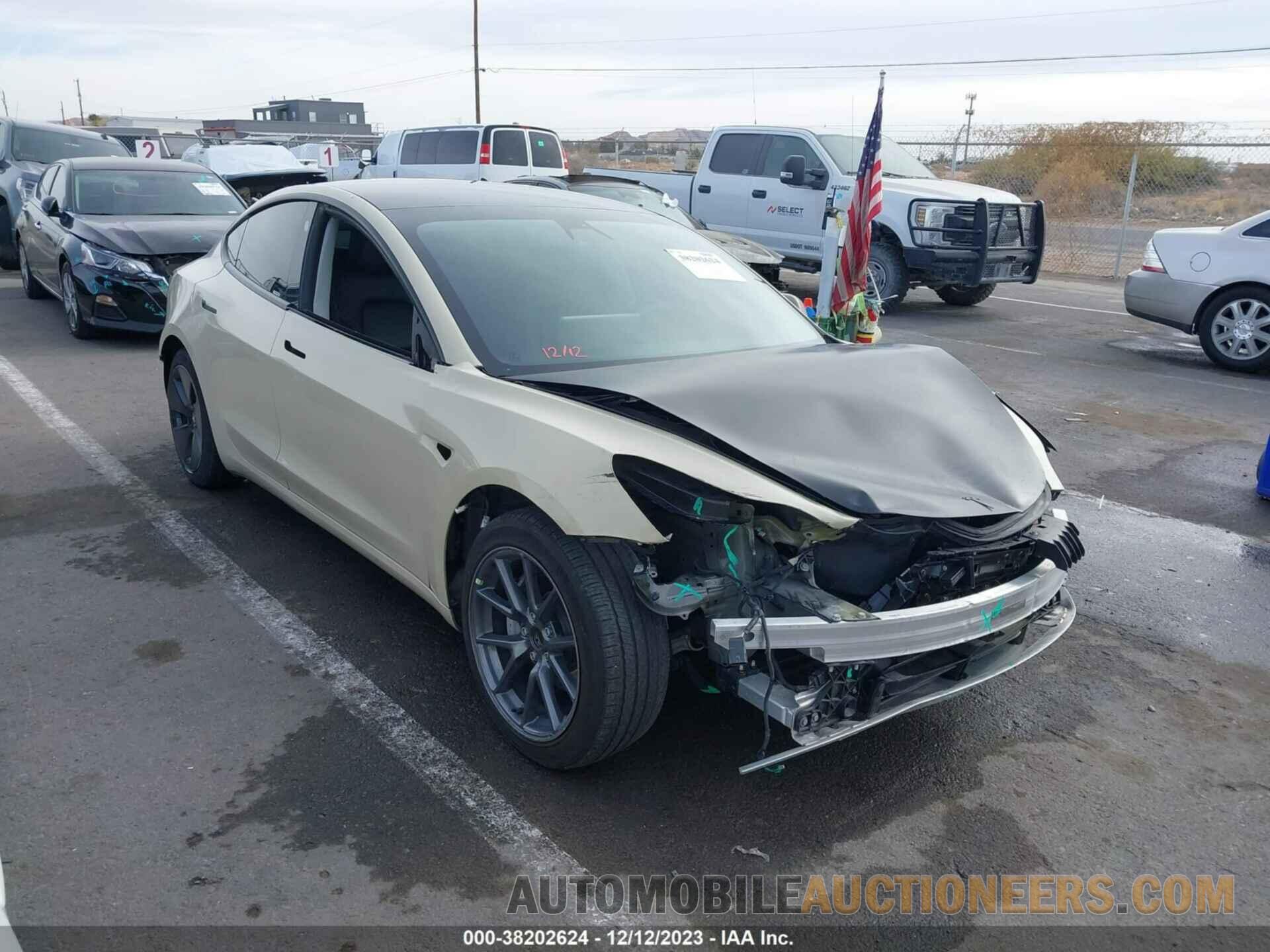 5YJ3E1EA1MF058776 TESLA MODEL 3 2021