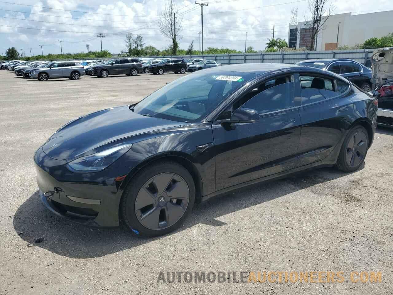 5YJ3E1EA1MF061256 TESLA MODEL 3 2021