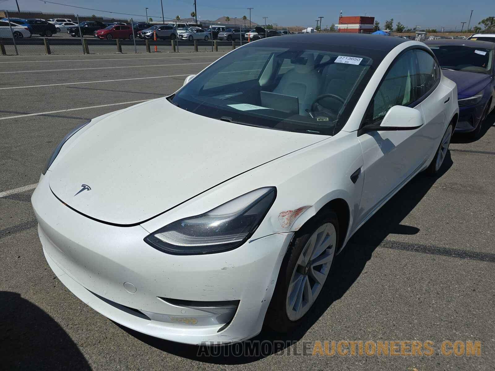 5YJ3E1EA1MF073455 Tesla Model 3 2021