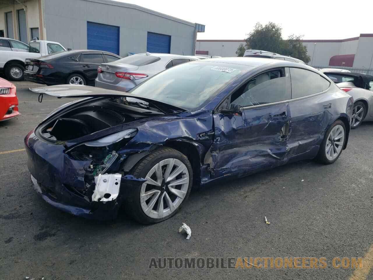 5YJ3E1EA1MF080549 TESLA MODEL 3 2021