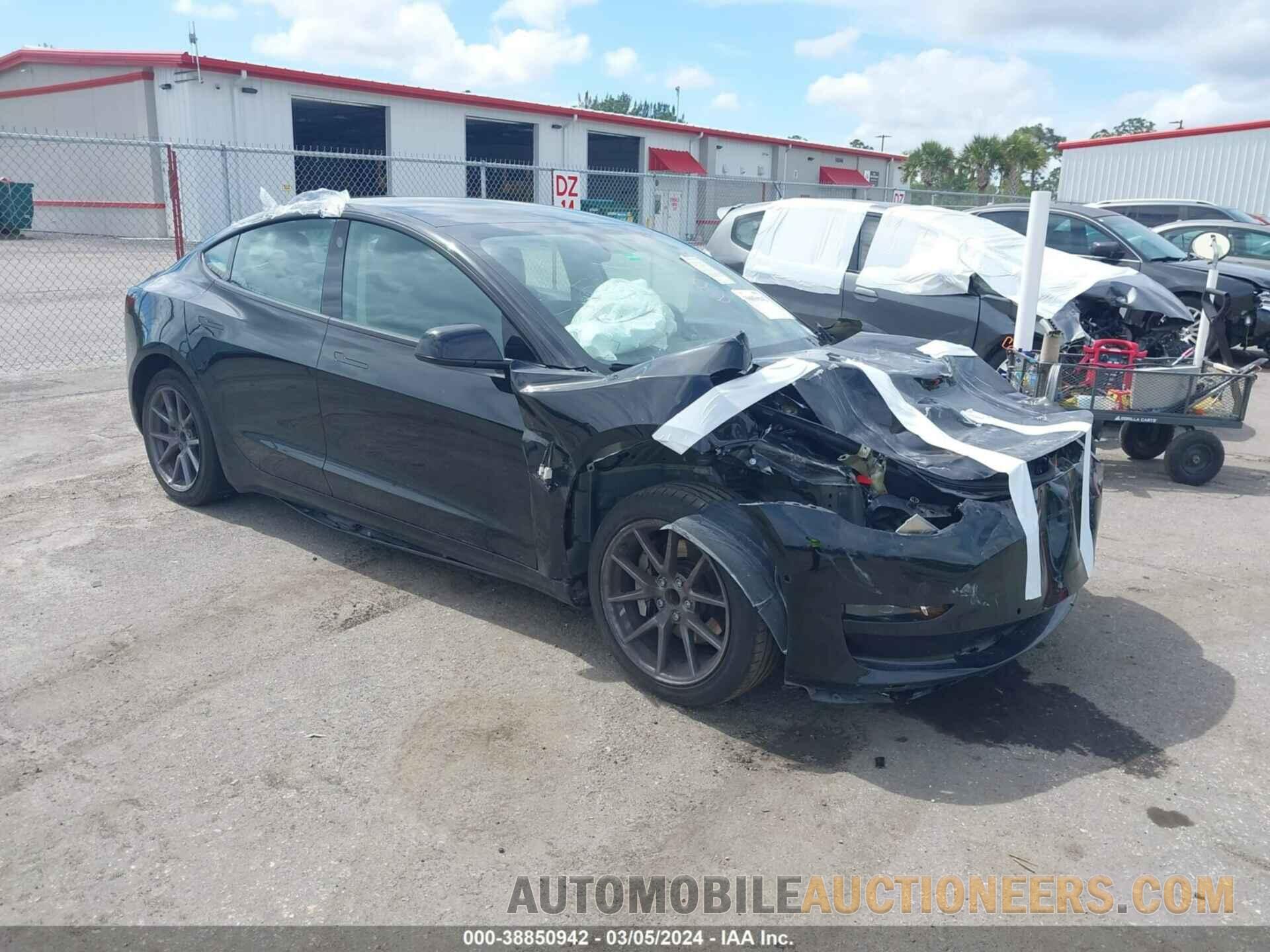 5YJ3E1EA1MF081622 TESLA MODEL 3 2021