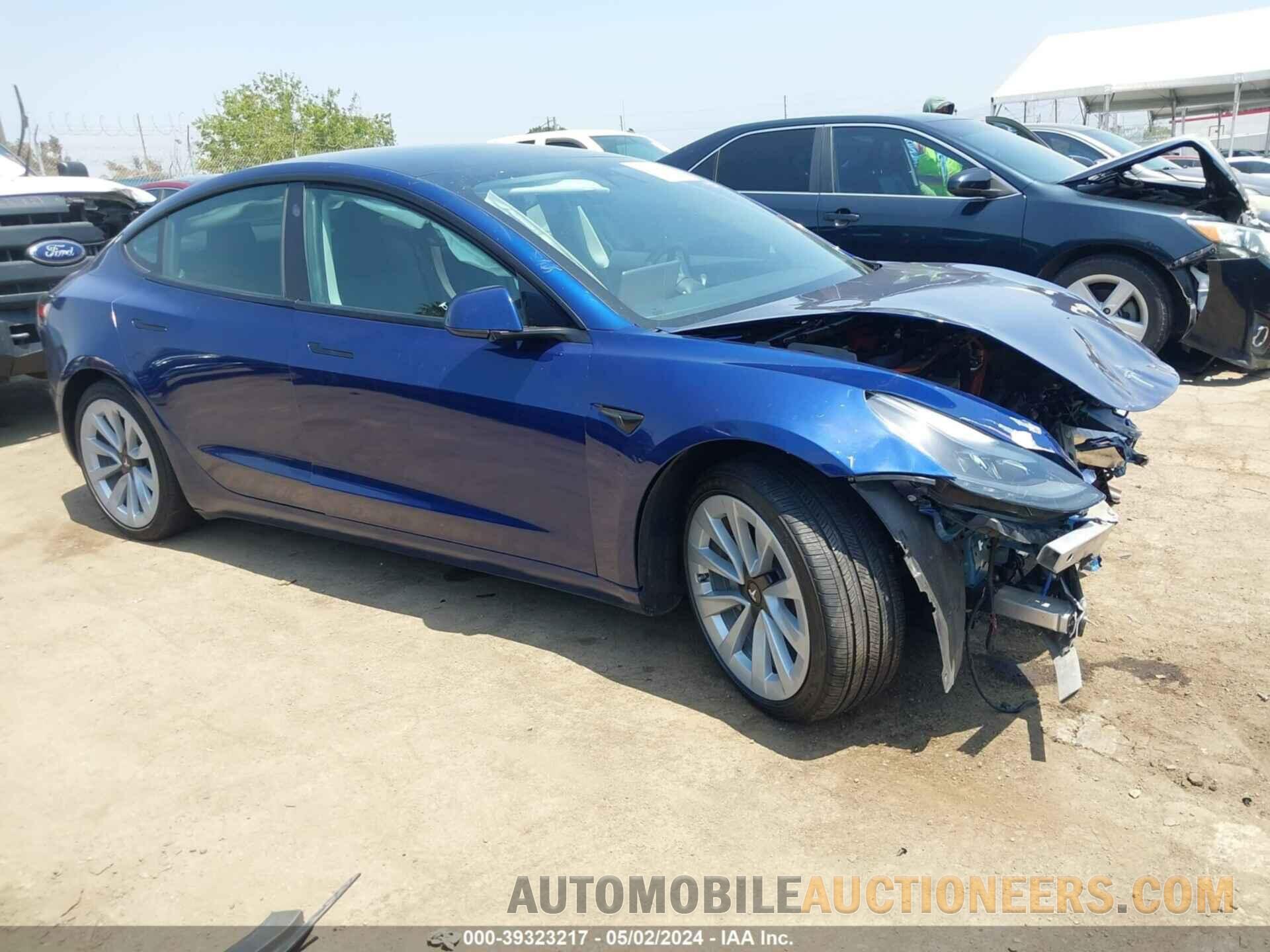 5YJ3E1EA1MF084035 TESLA MODEL 3 2021