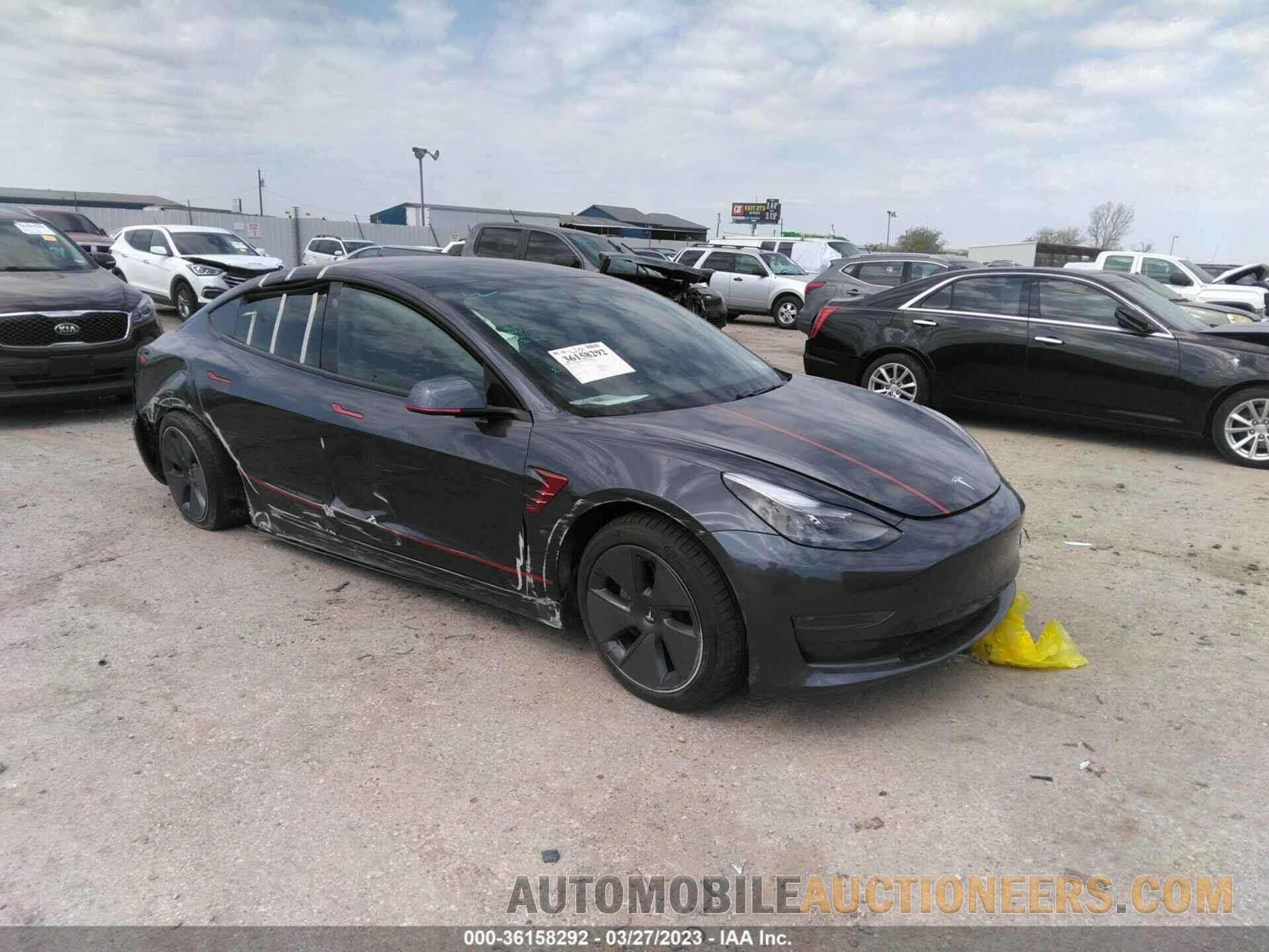 5YJ3E1EA1MF084357 TESLA MODEL 3 2021