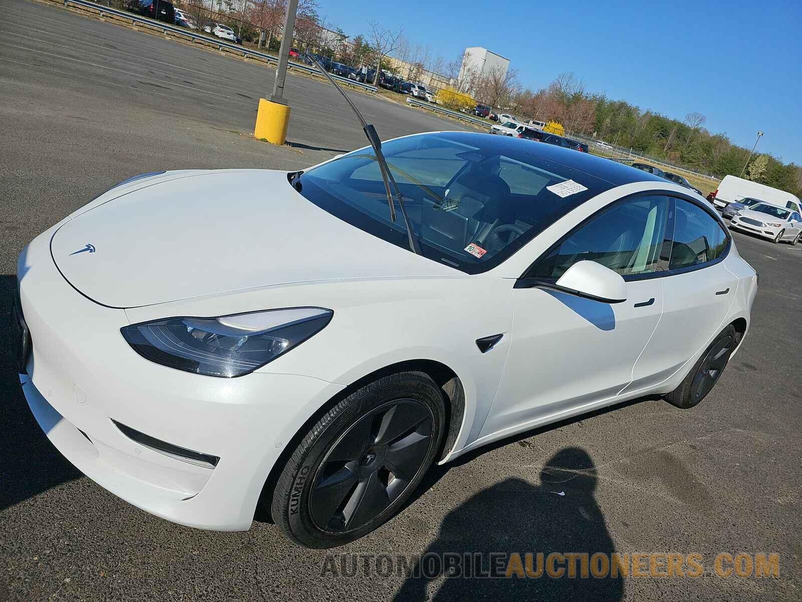 5YJ3E1EA1MF087906 Tesla Model 3 2021