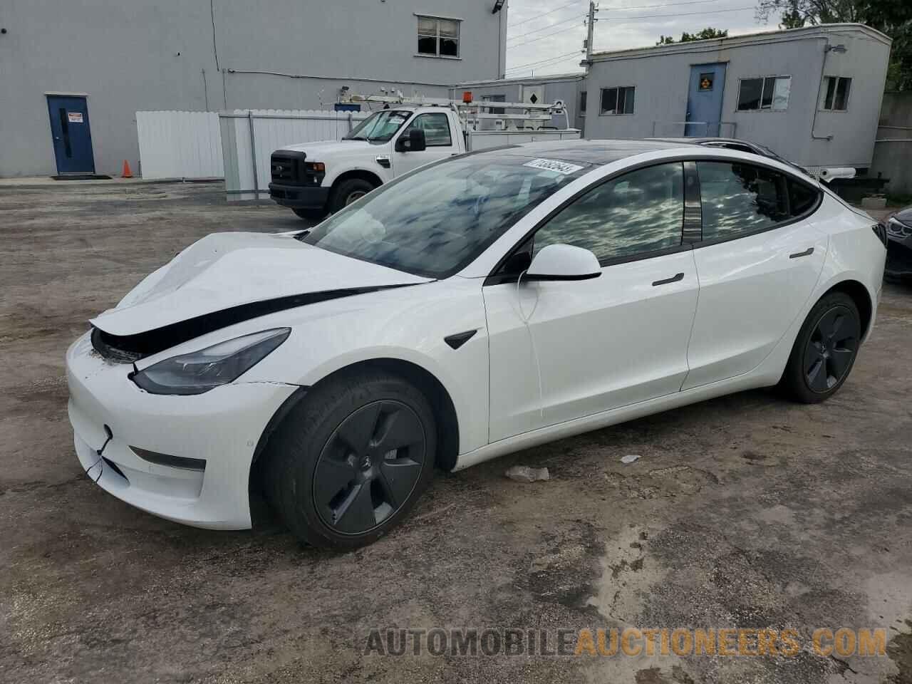 5YJ3E1EA1MF088666 TESLA MODEL 3 2021