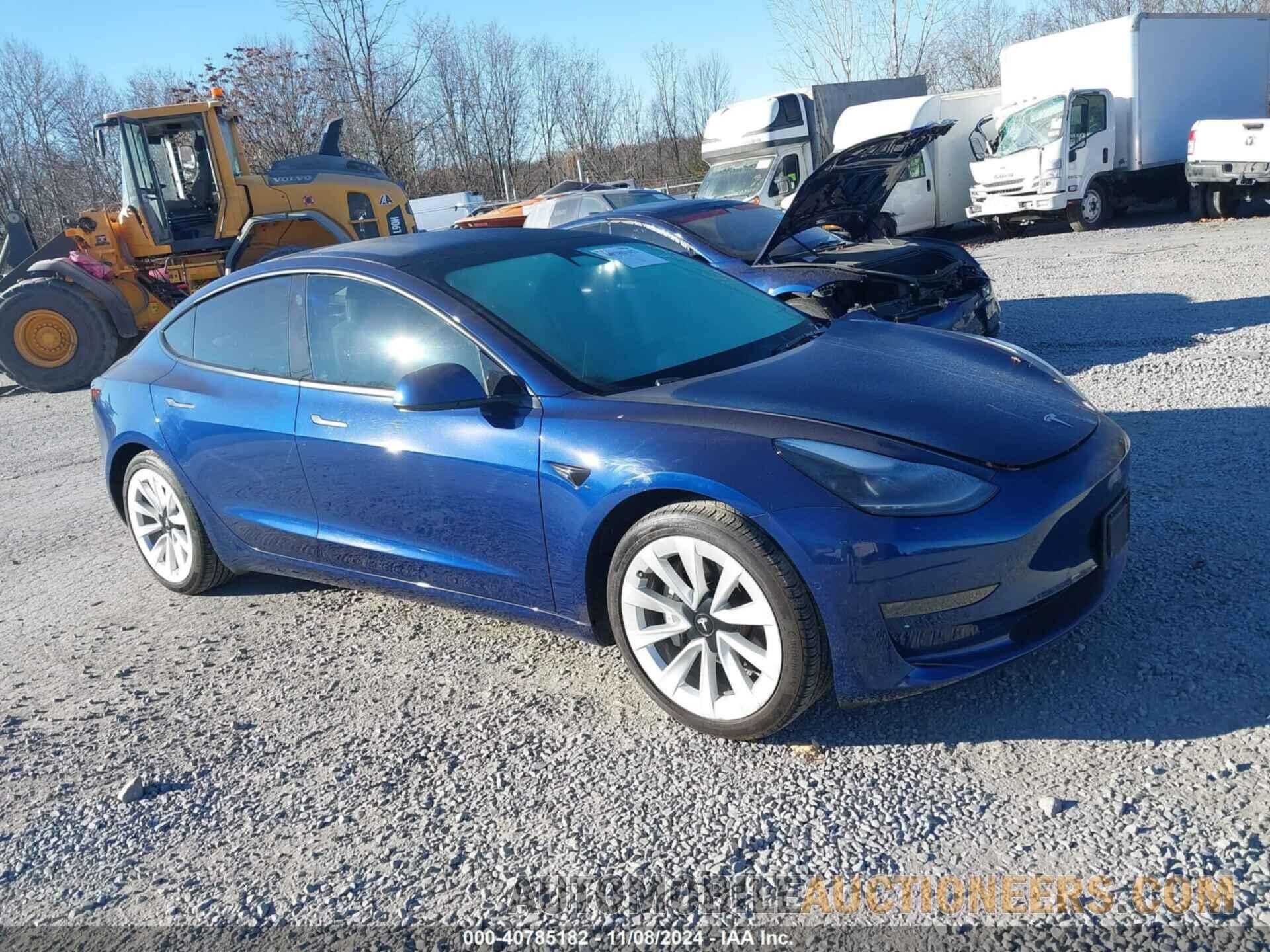 5YJ3E1EA1MF098579 TESLA MODEL 3 2021