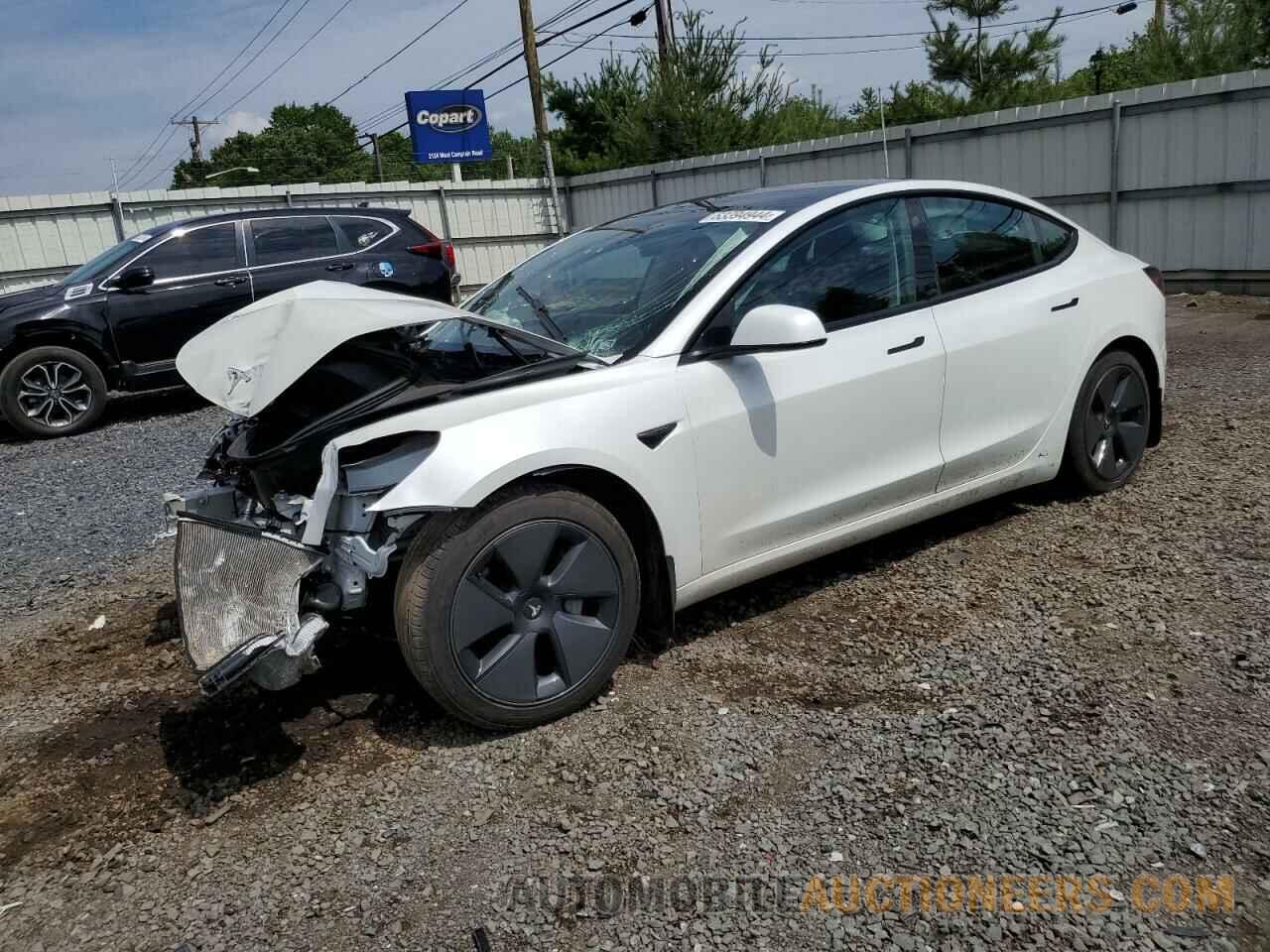 5YJ3E1EA1MF850653 TESLA MODEL 3 2021