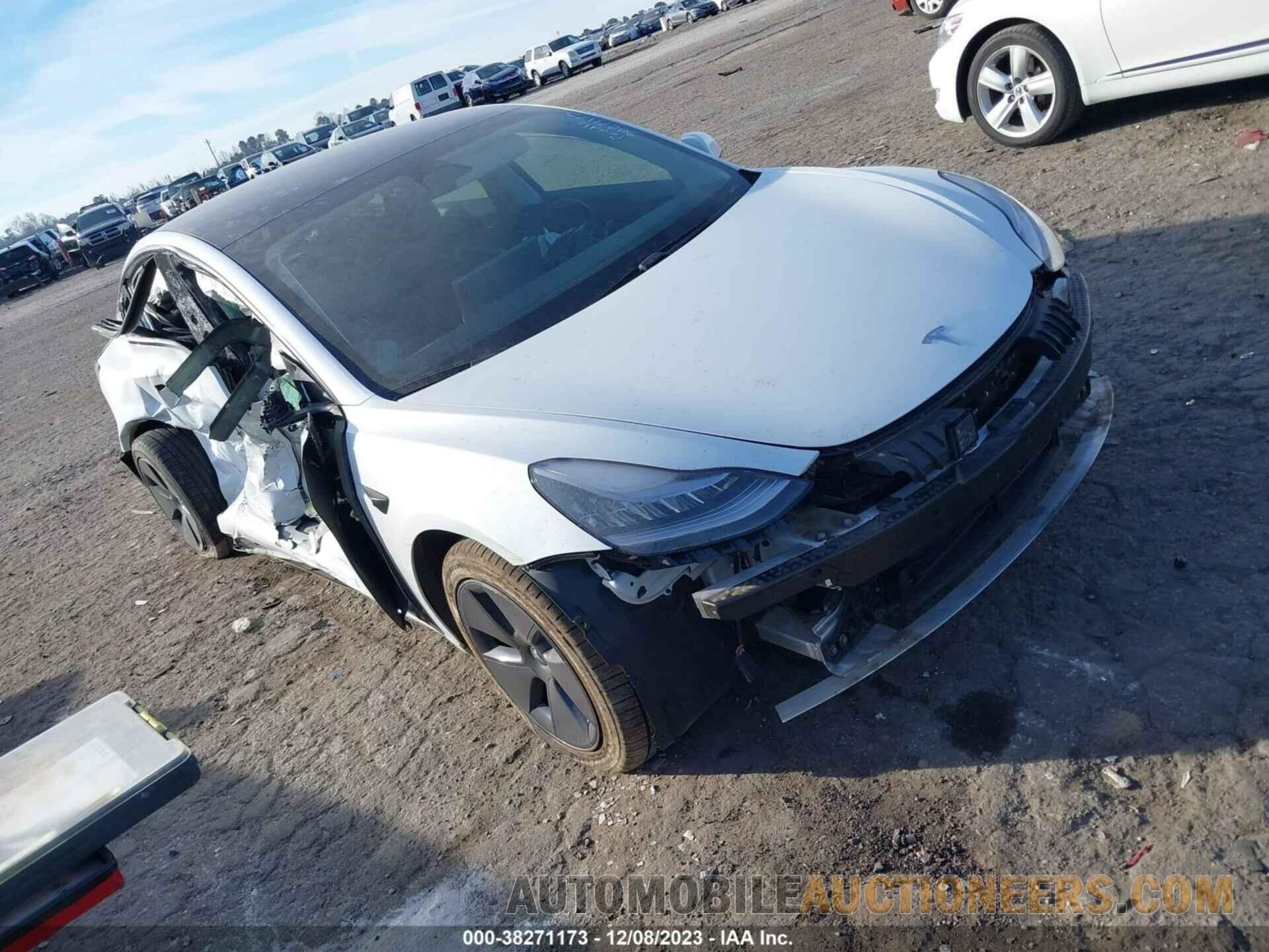 5YJ3E1EA1MF854332 TESLA MODEL 3 2021