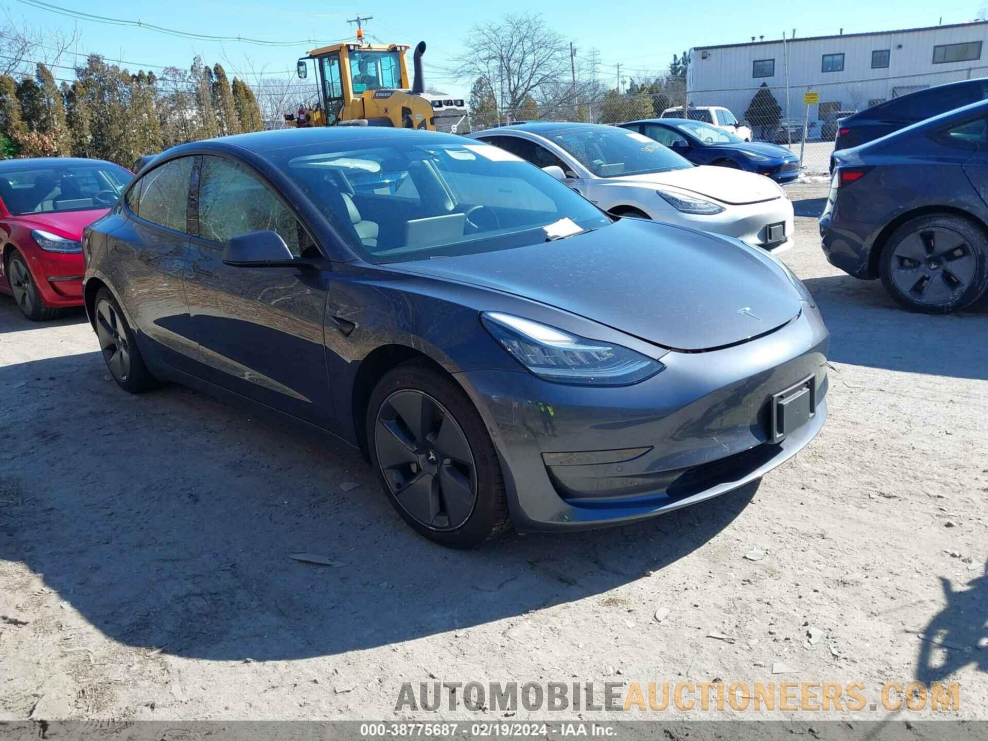 5YJ3E1EA1MF854489 TESLA MODEL 3 2021