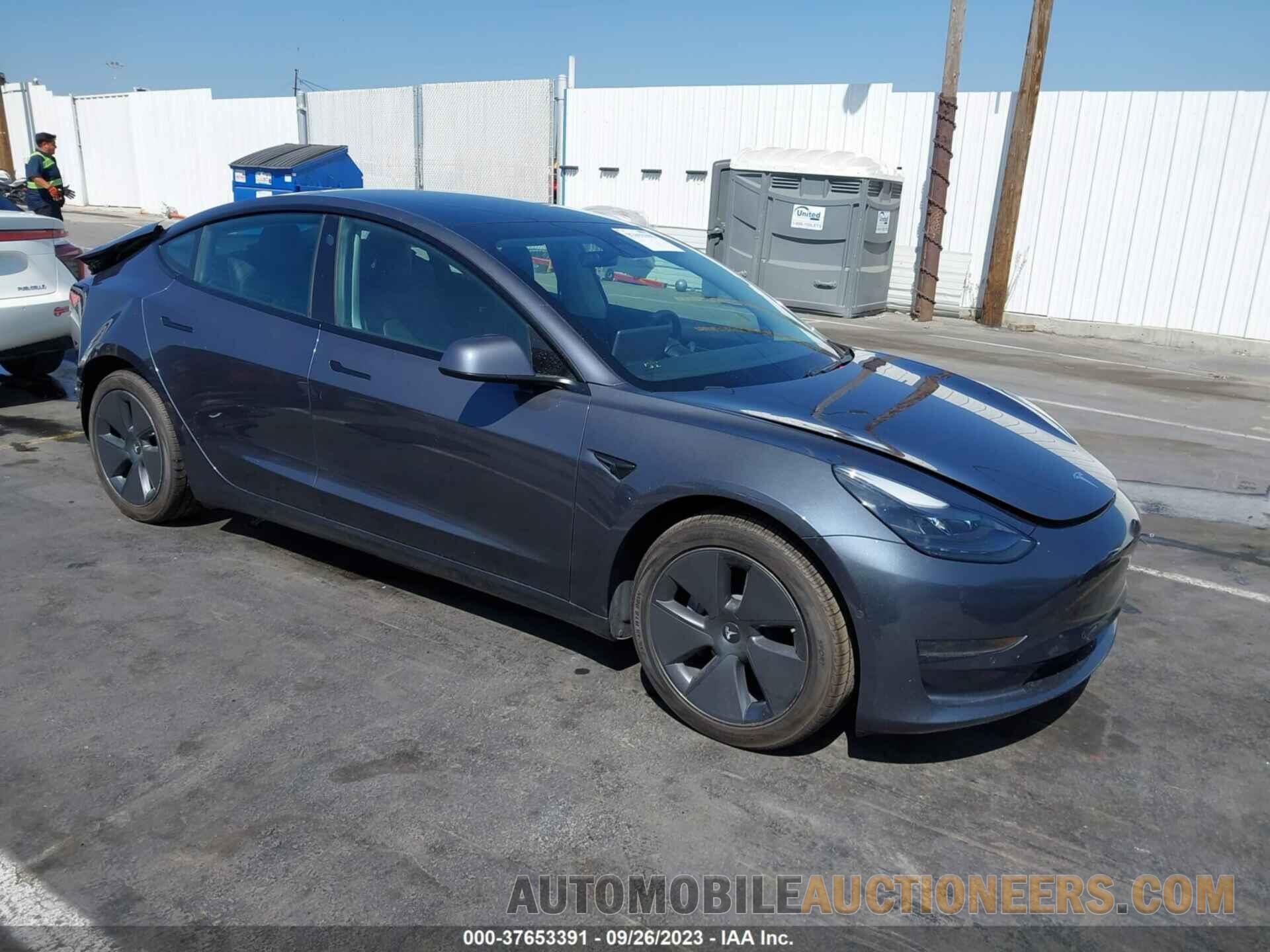 5YJ3E1EA1MF870904 TESLA MODEL 3 2021