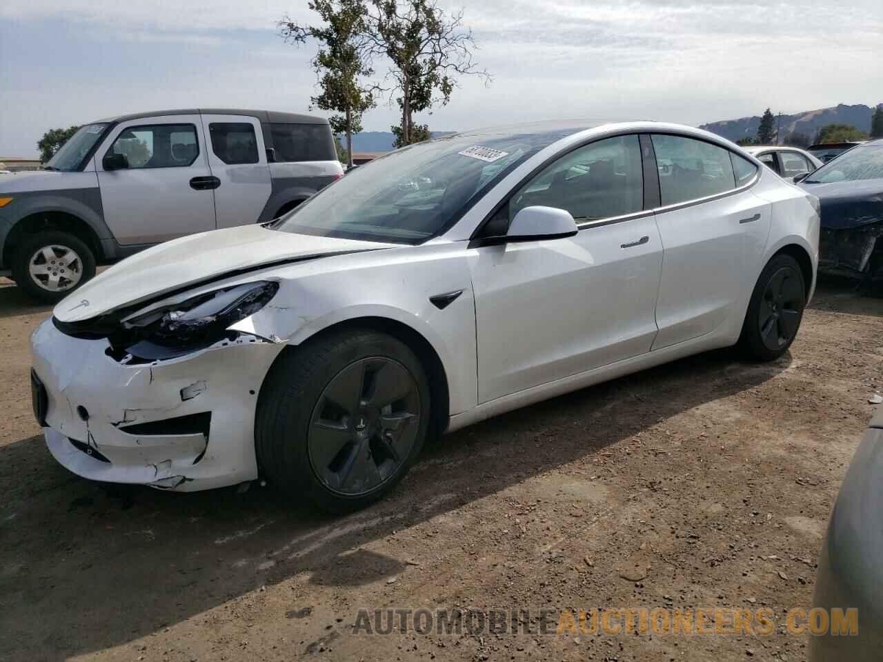 5YJ3E1EA1MF872040 TESLA MODEL 3 2021