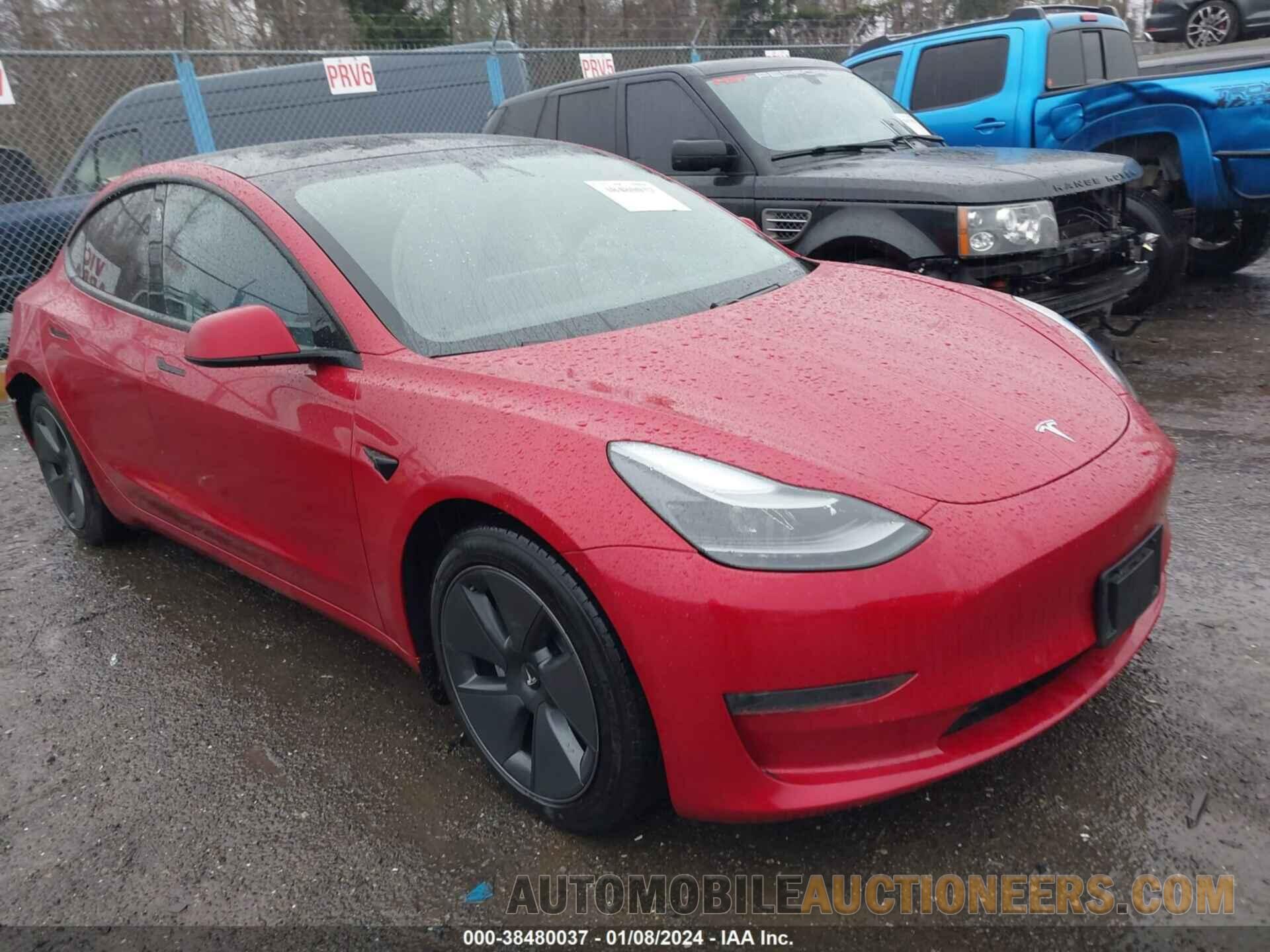 5YJ3E1EA1MF878386 TESLA MODEL 3 2021