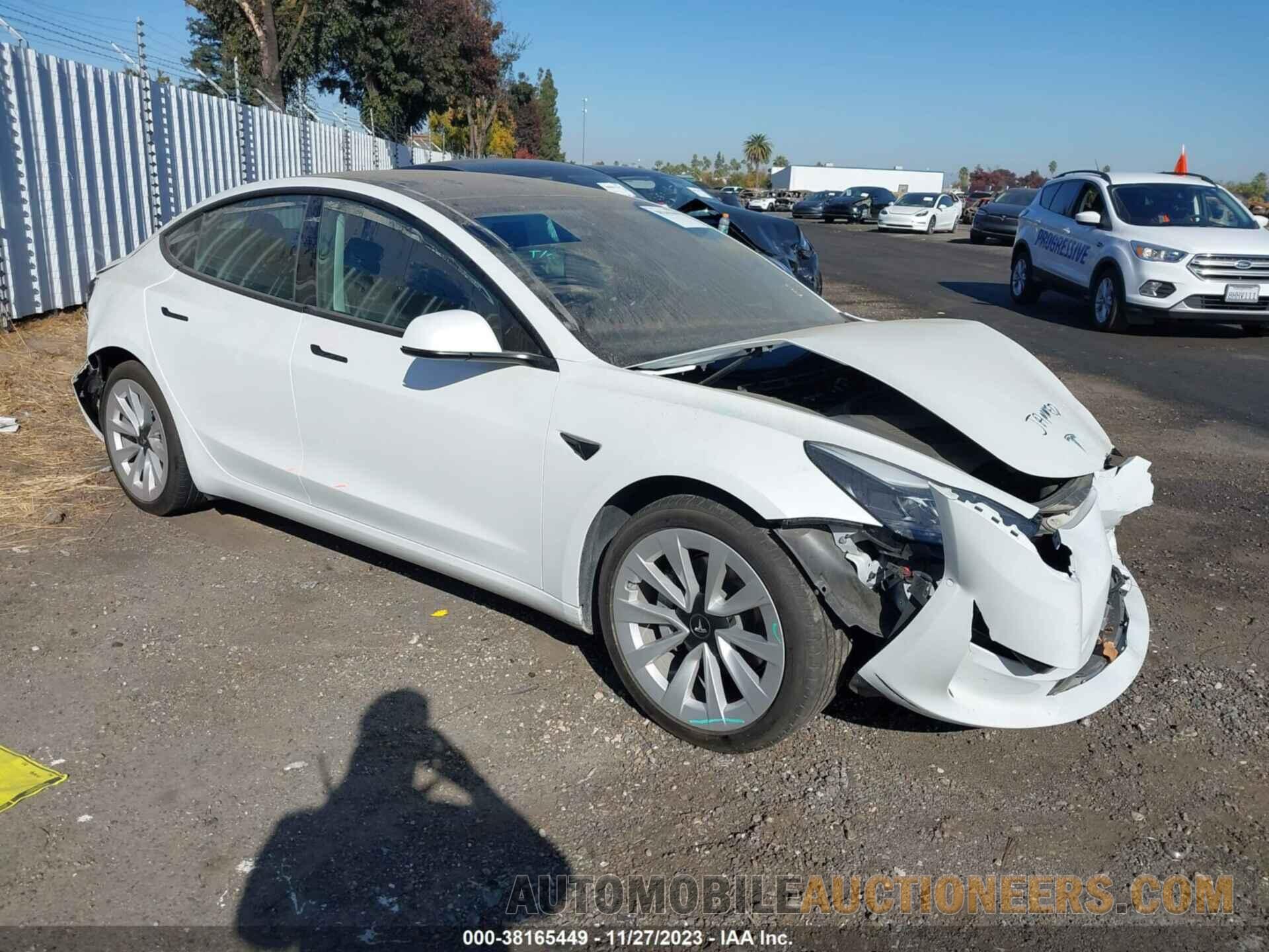 5YJ3E1EA1MF878470 TESLA MODEL 3 2021