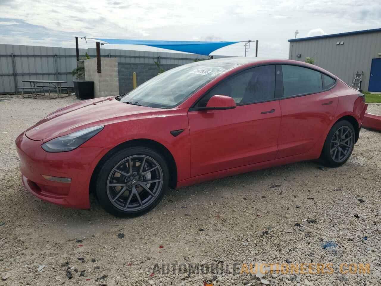 5YJ3E1EA1MF919812 TESLA MODEL 3 2021