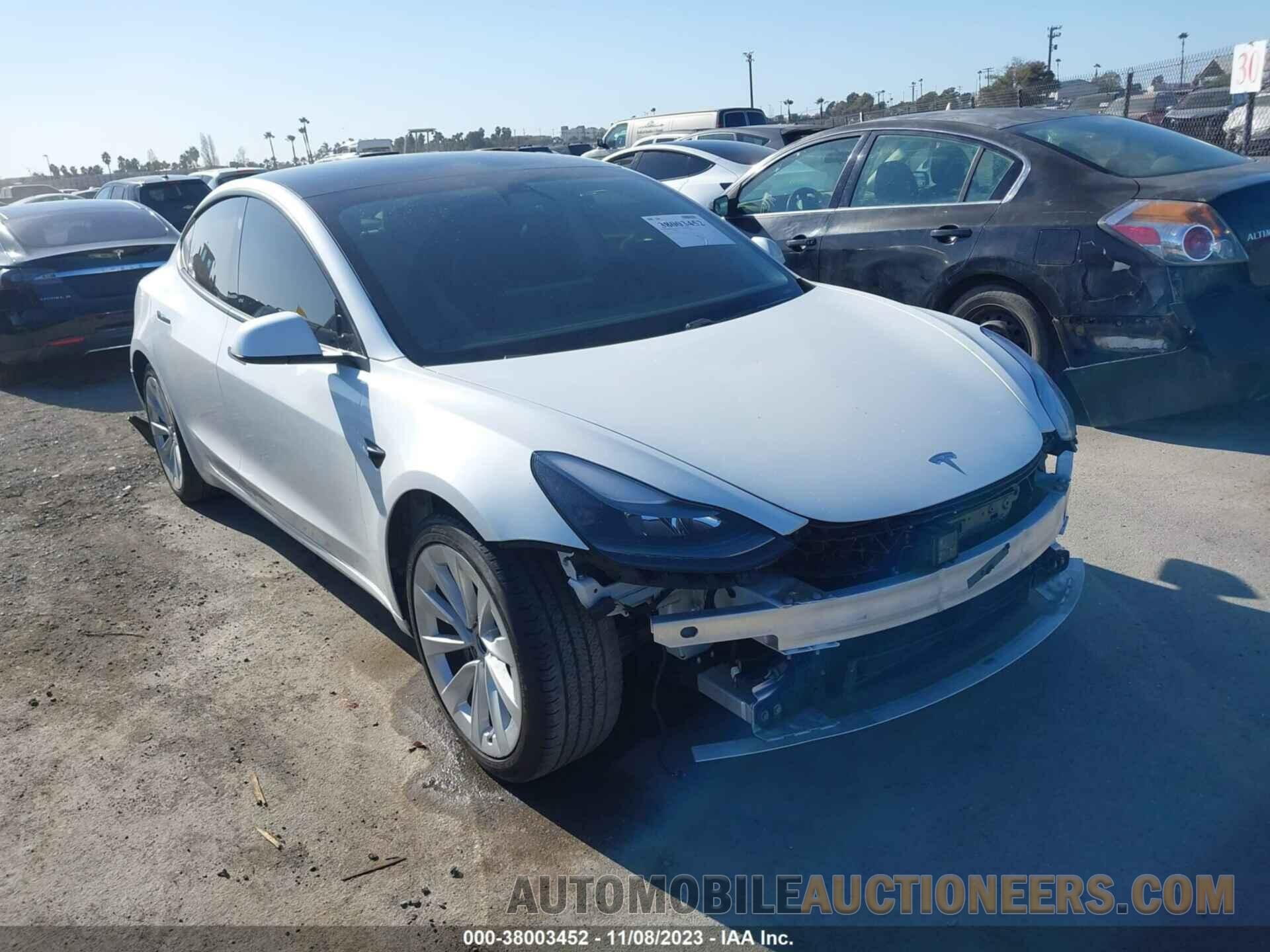 5YJ3E1EA1MF922001 TESLA MODEL 3 2021