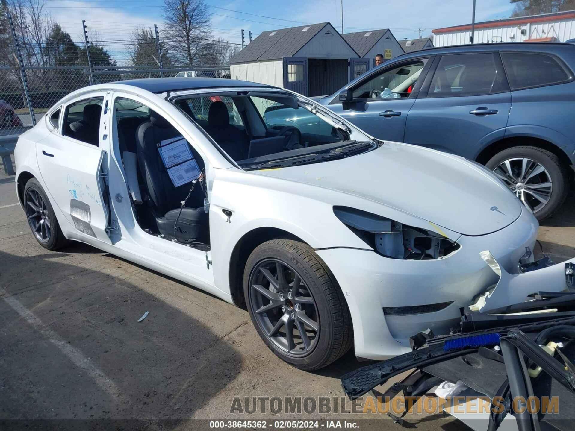 5YJ3E1EA1MF922645 TESLA MODEL 3 2021