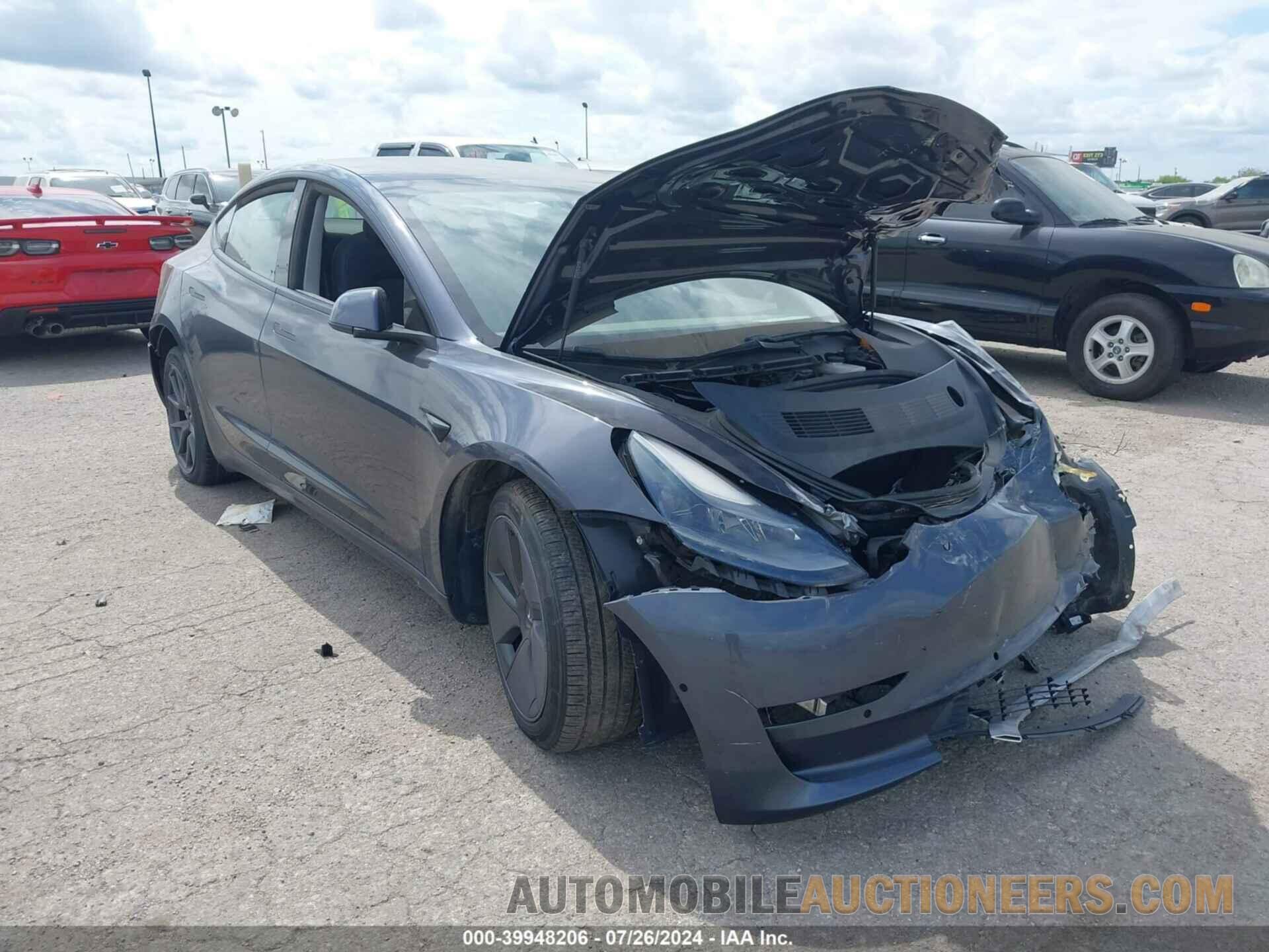 5YJ3E1EA1MF922693 TESLA MODEL 3 2021