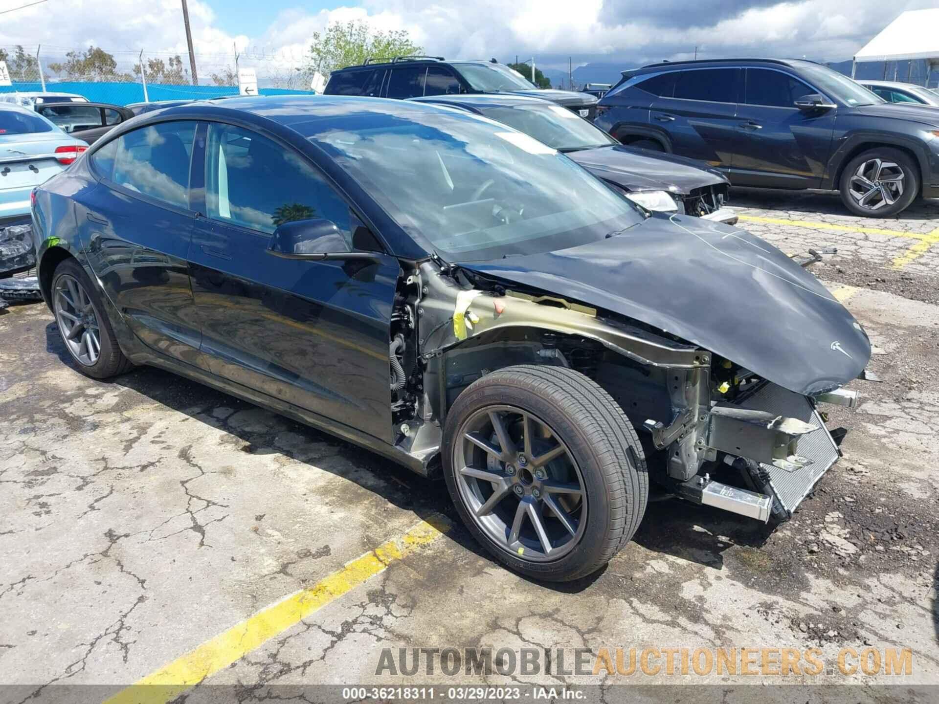 5YJ3E1EA1MF929482 TESLA MODEL 3 2021