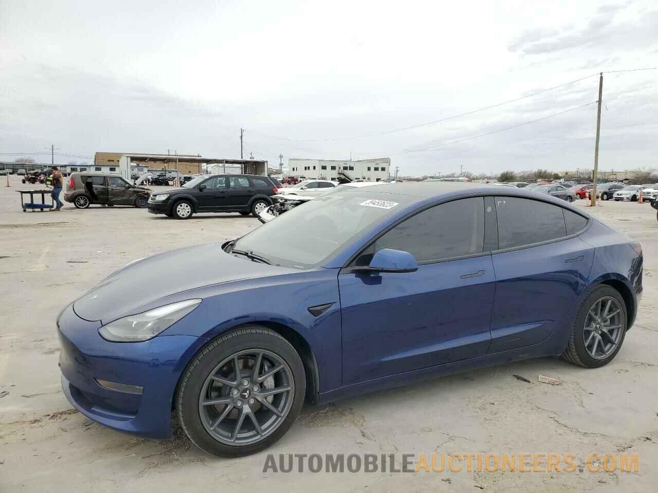 5YJ3E1EA1MF929756 TESLA MODEL 3 2021