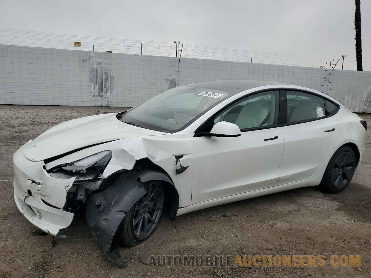 5YJ3E1EA1MF942989 TESLA MODEL 3 2021