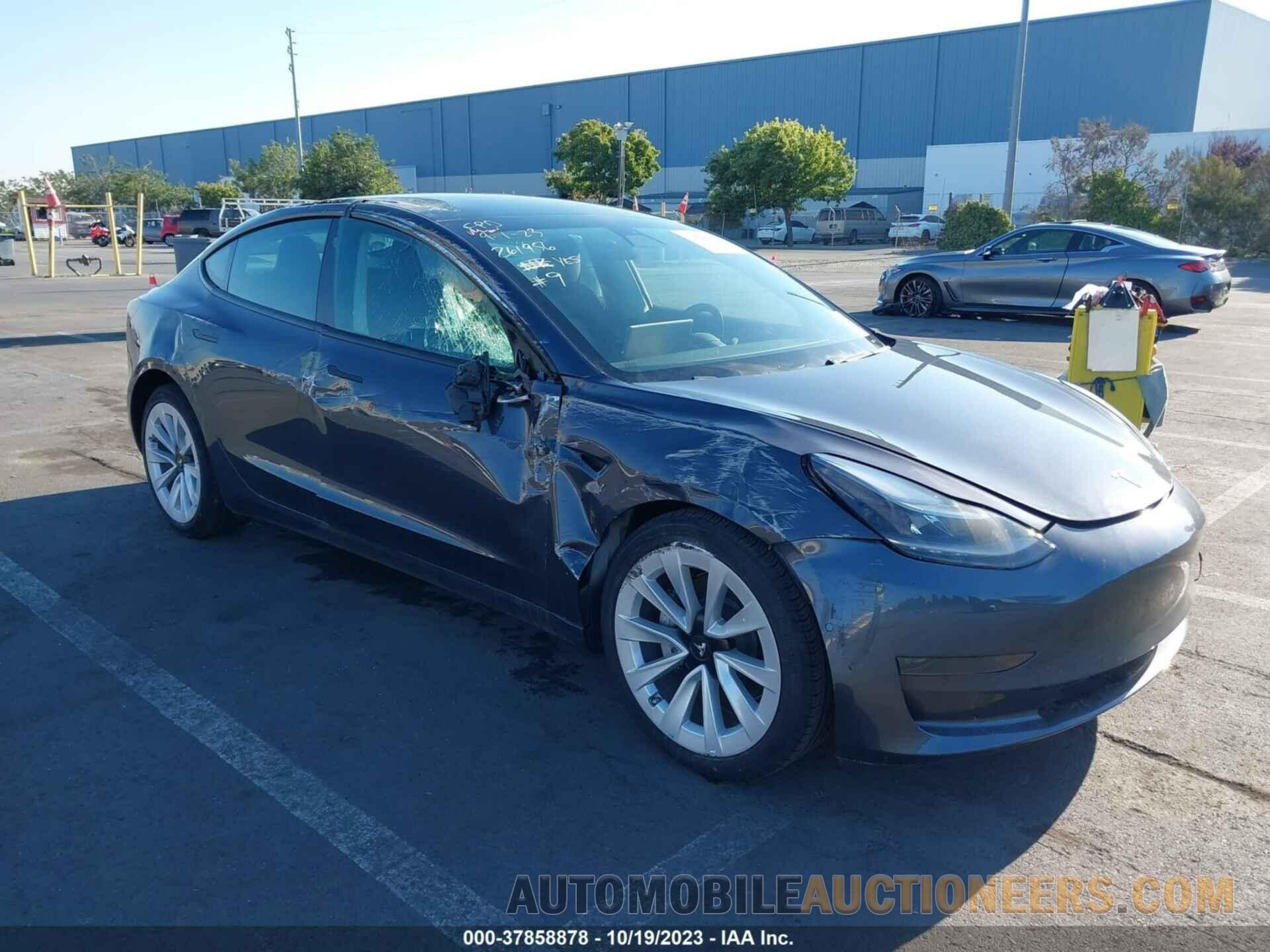 5YJ3E1EA1MF973398 TESLA MODEL 3 2021