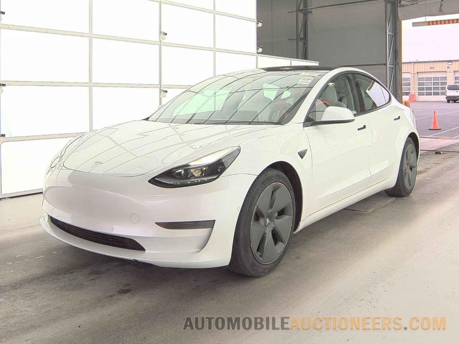 5YJ3E1EA1MF978455 Tesla Model 3 2021