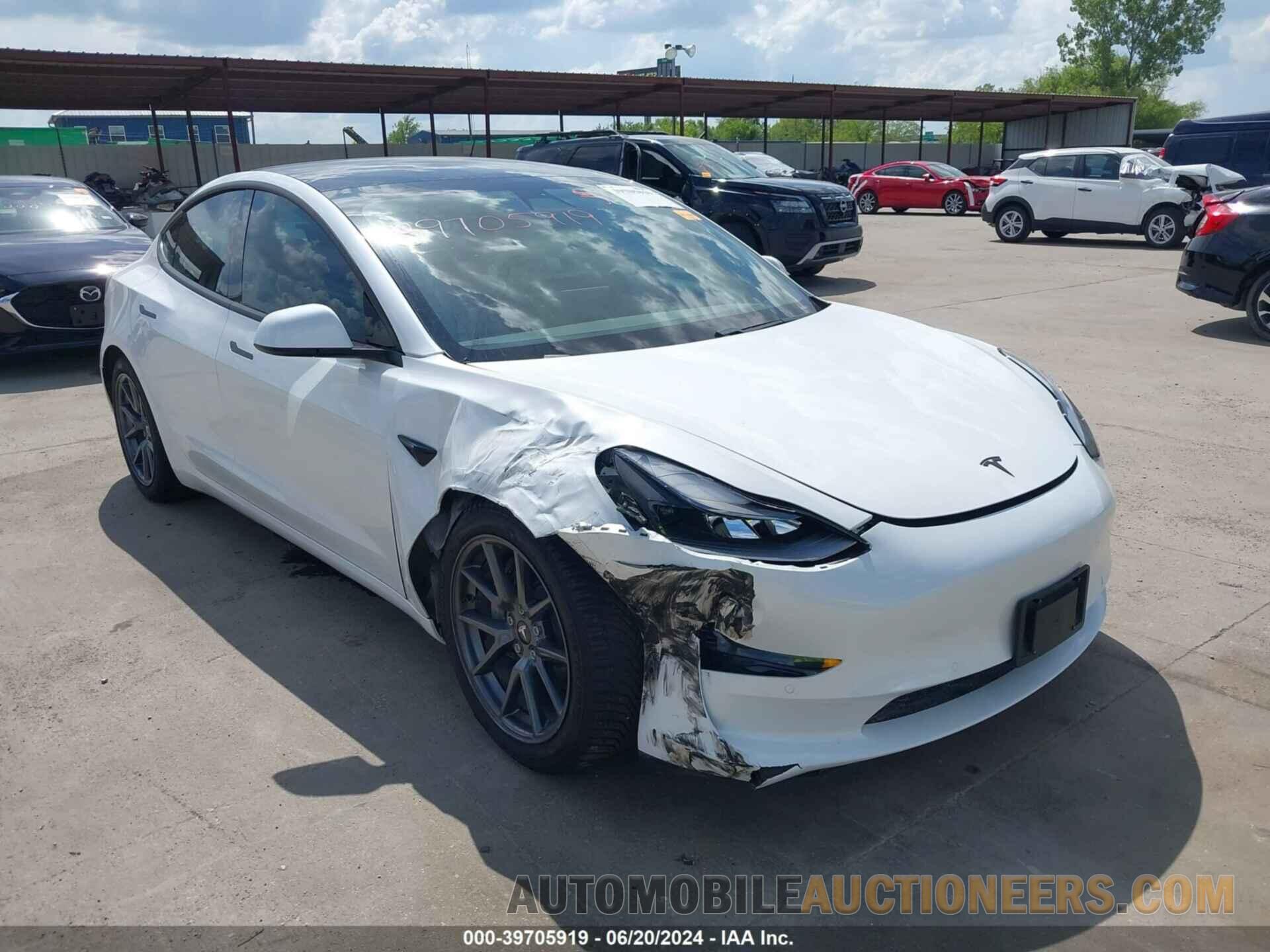 5YJ3E1EA1MF981890 TESLA MODEL 3 2021