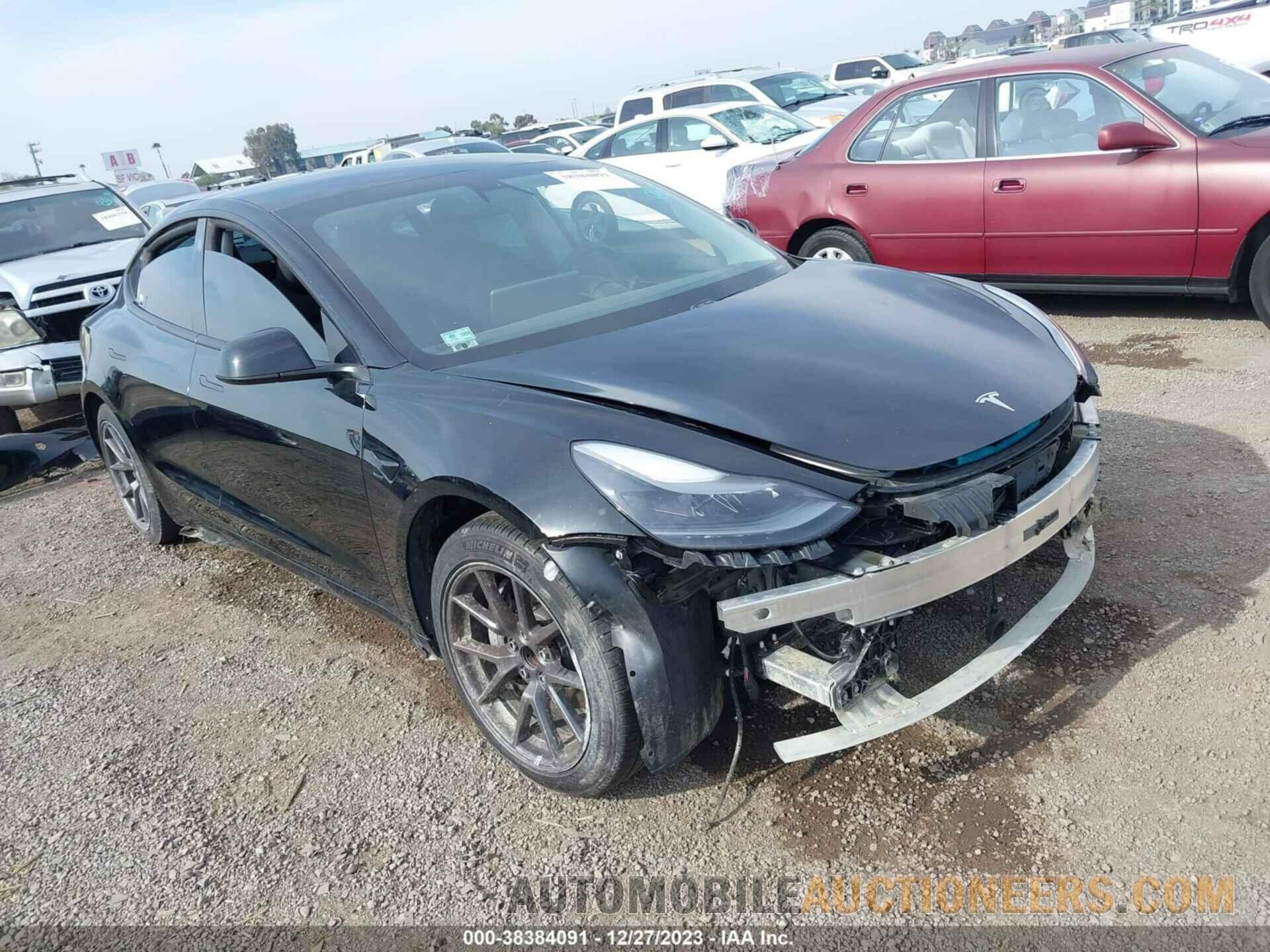 5YJ3E1EA1MF982408 TESLA MODEL 3 2021