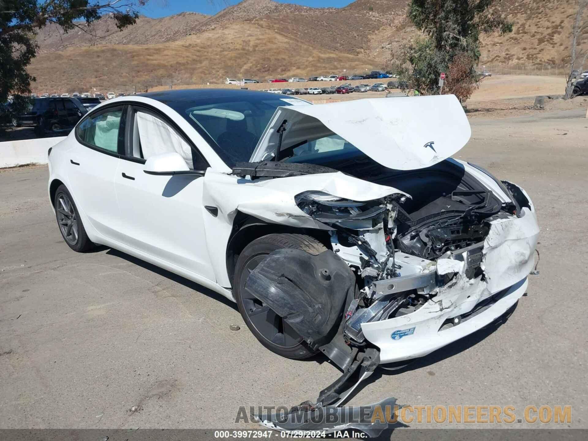 5YJ3E1EA1MF994901 TESLA MODEL 3 2021